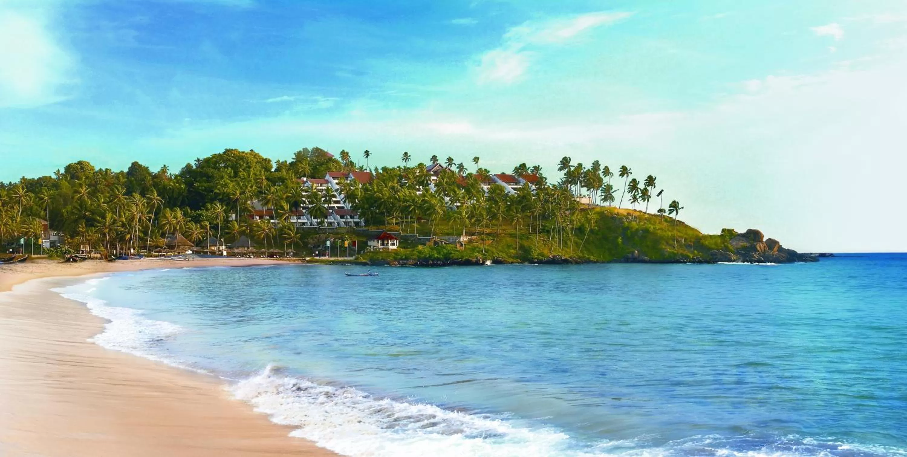 Beach in The Leela Kovalam, A Raviz Hotel
