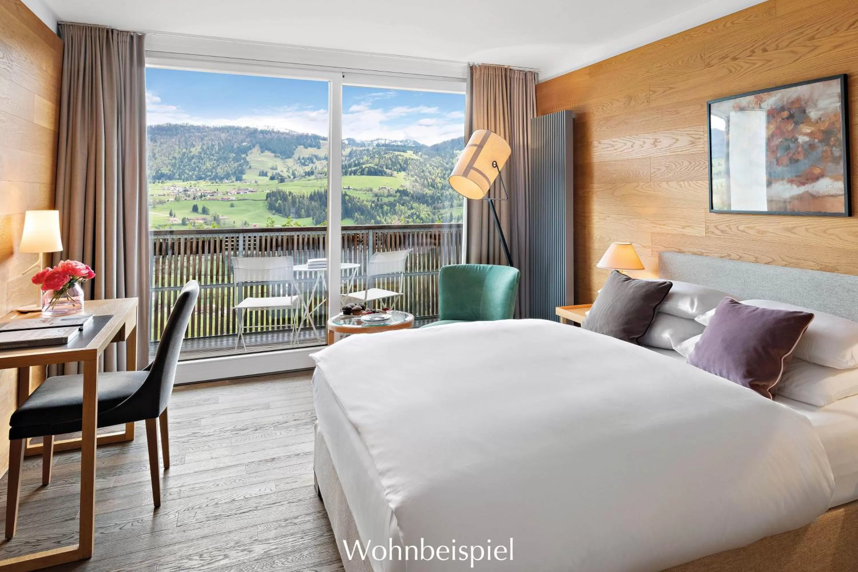 Photo of the whole room, Bed in Allgäu Sonne