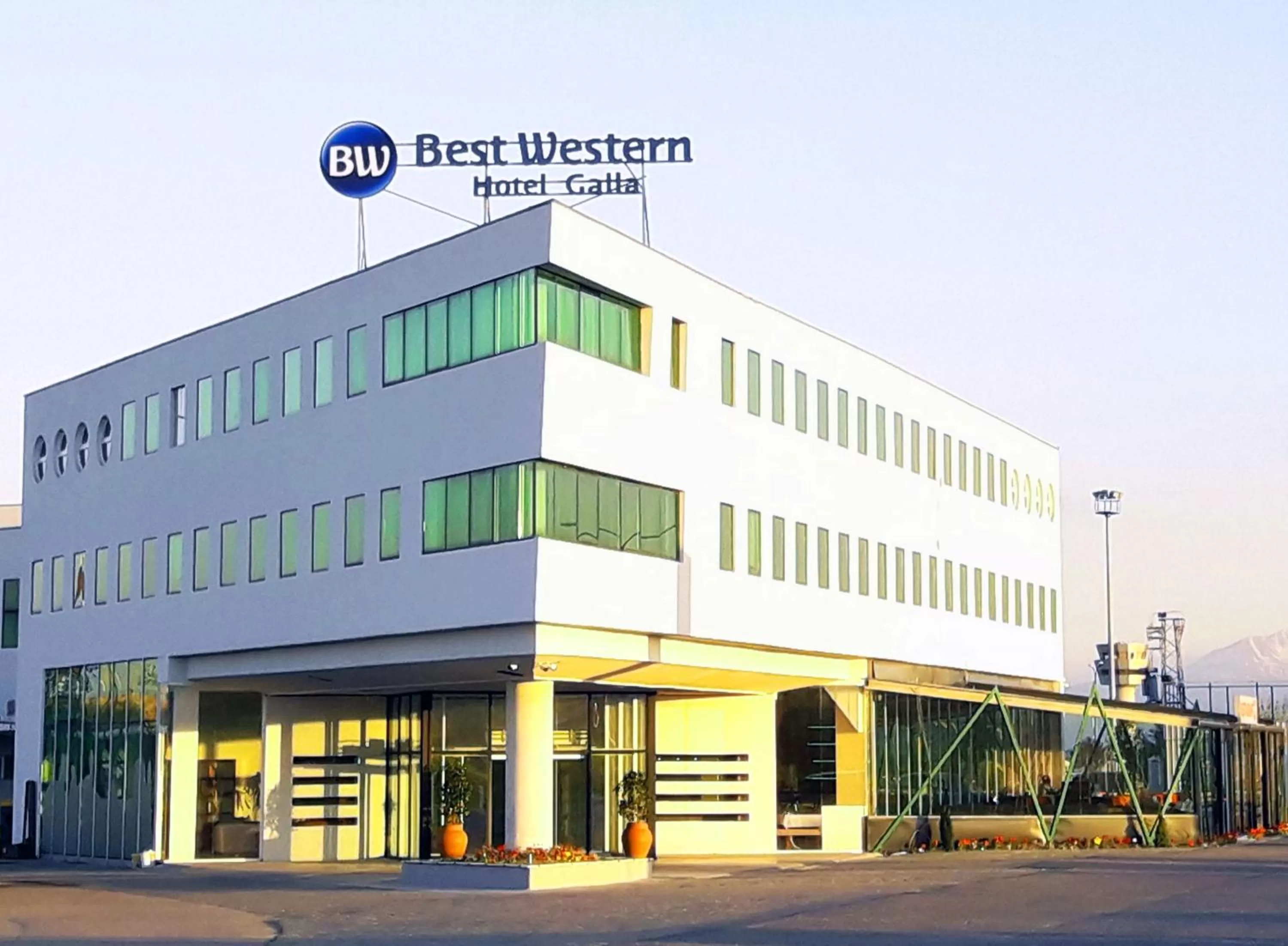Property building in Best Western Hotel Galla