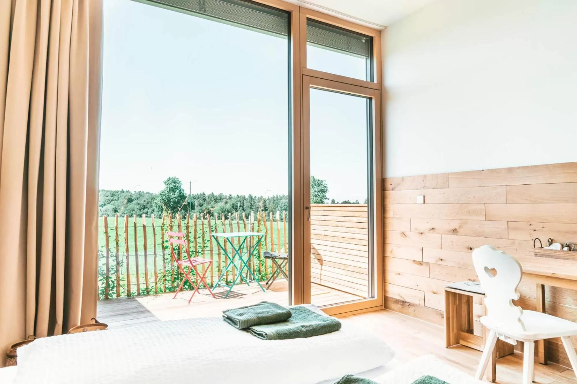 Balcony/Terrace in Gut Hügle Erlebnishof & Spa