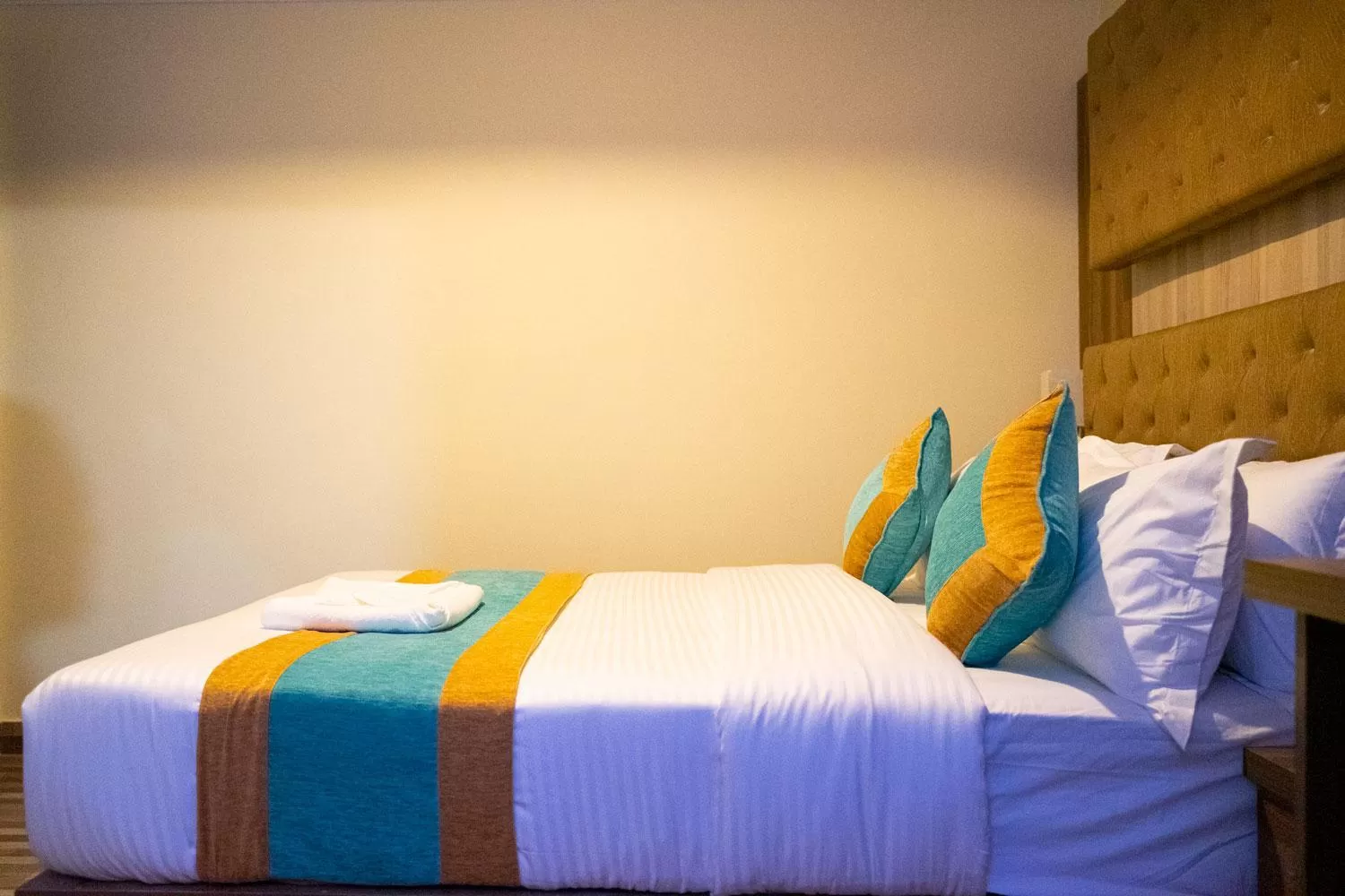 Bed in Grand Yak Boutique Hotel