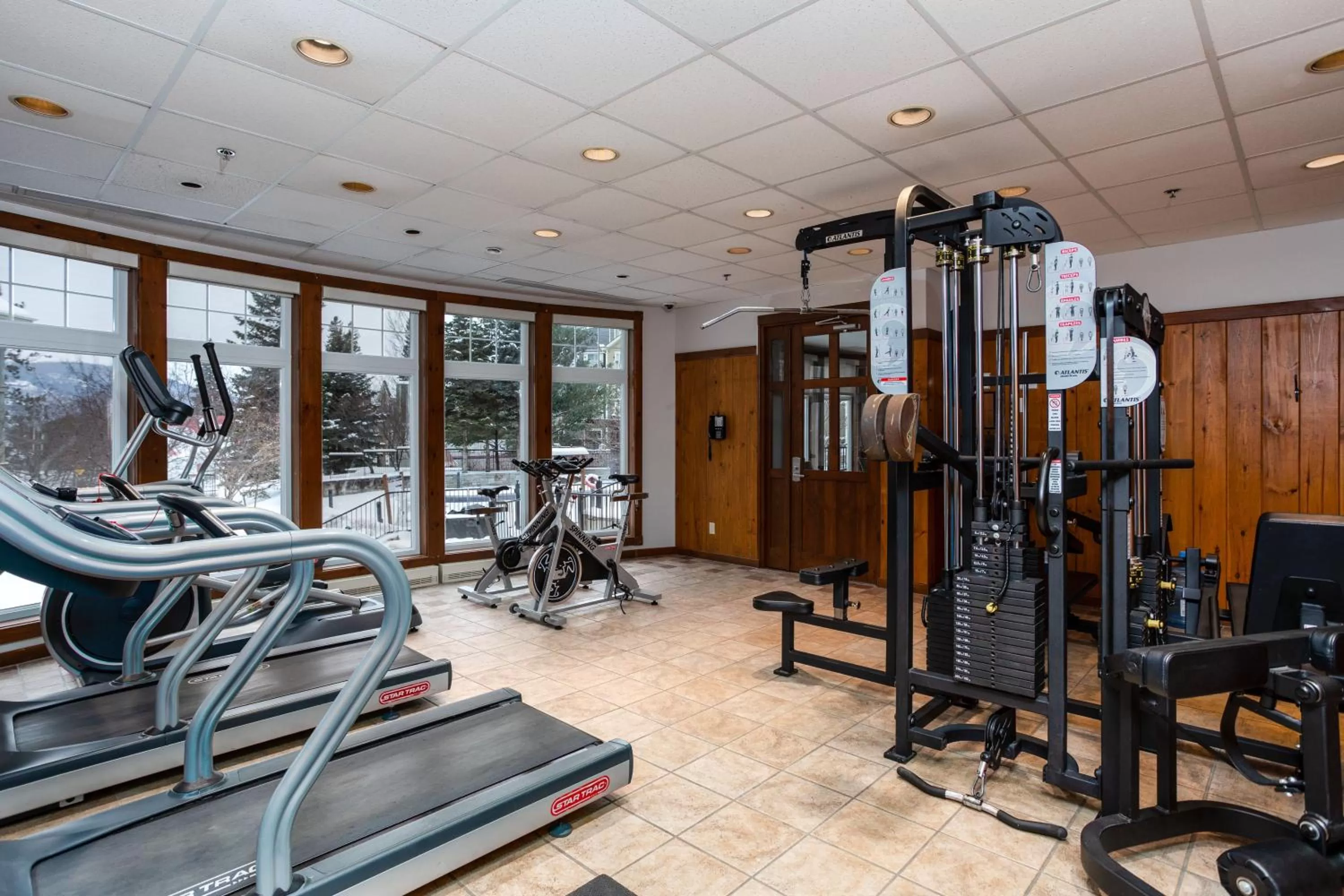 Fitness centre/facilities in Tour des Voyageurs