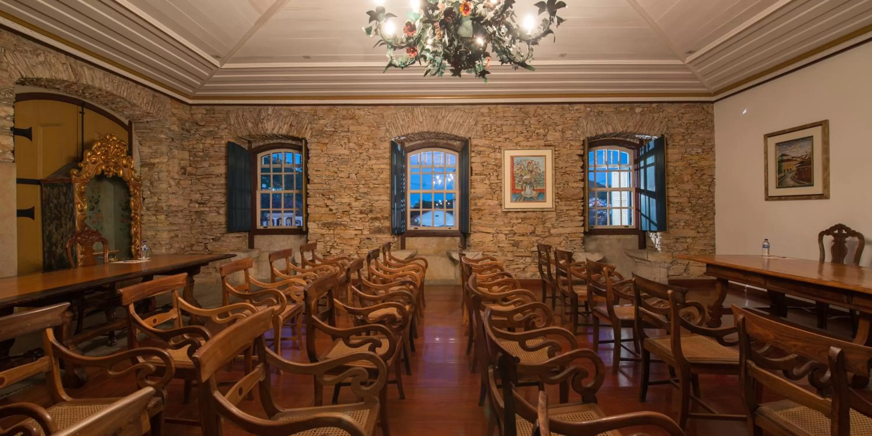 Meeting/conference room, Restaurant/Places to Eat in Pousada do Mondego