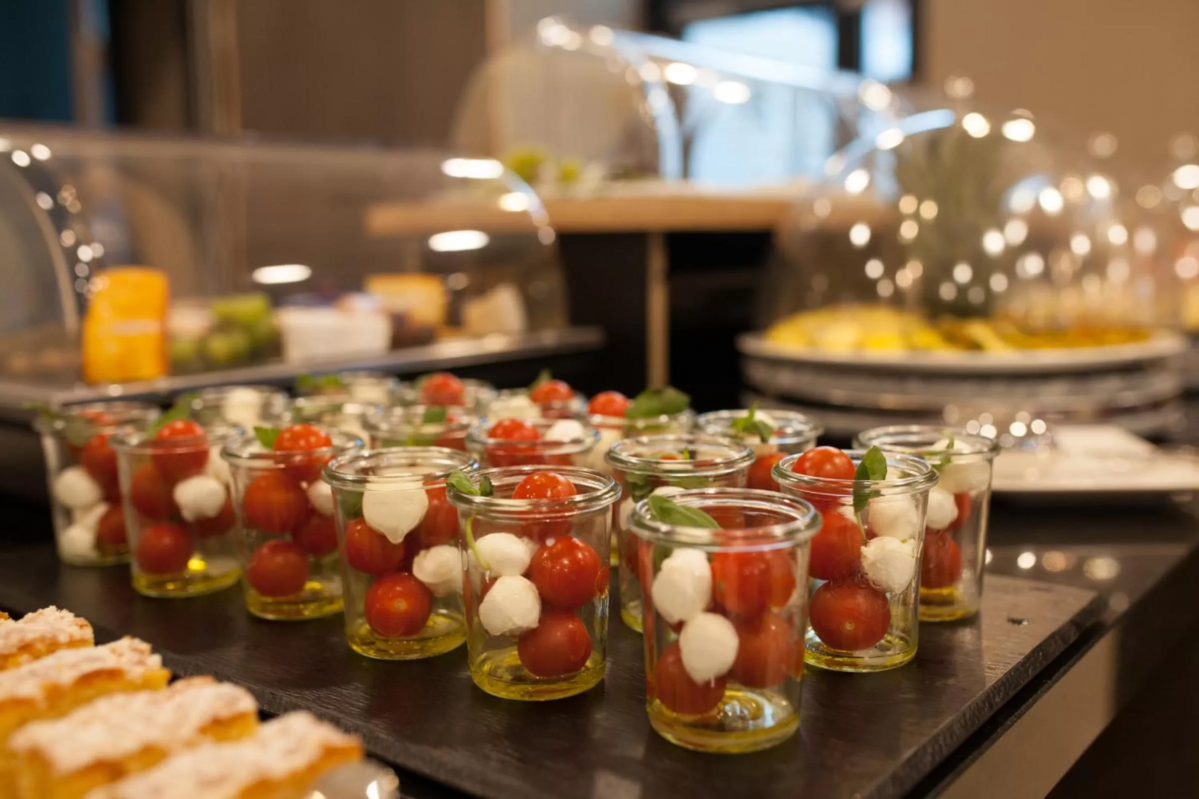 American breakfast in Best Western Hotel Tulln