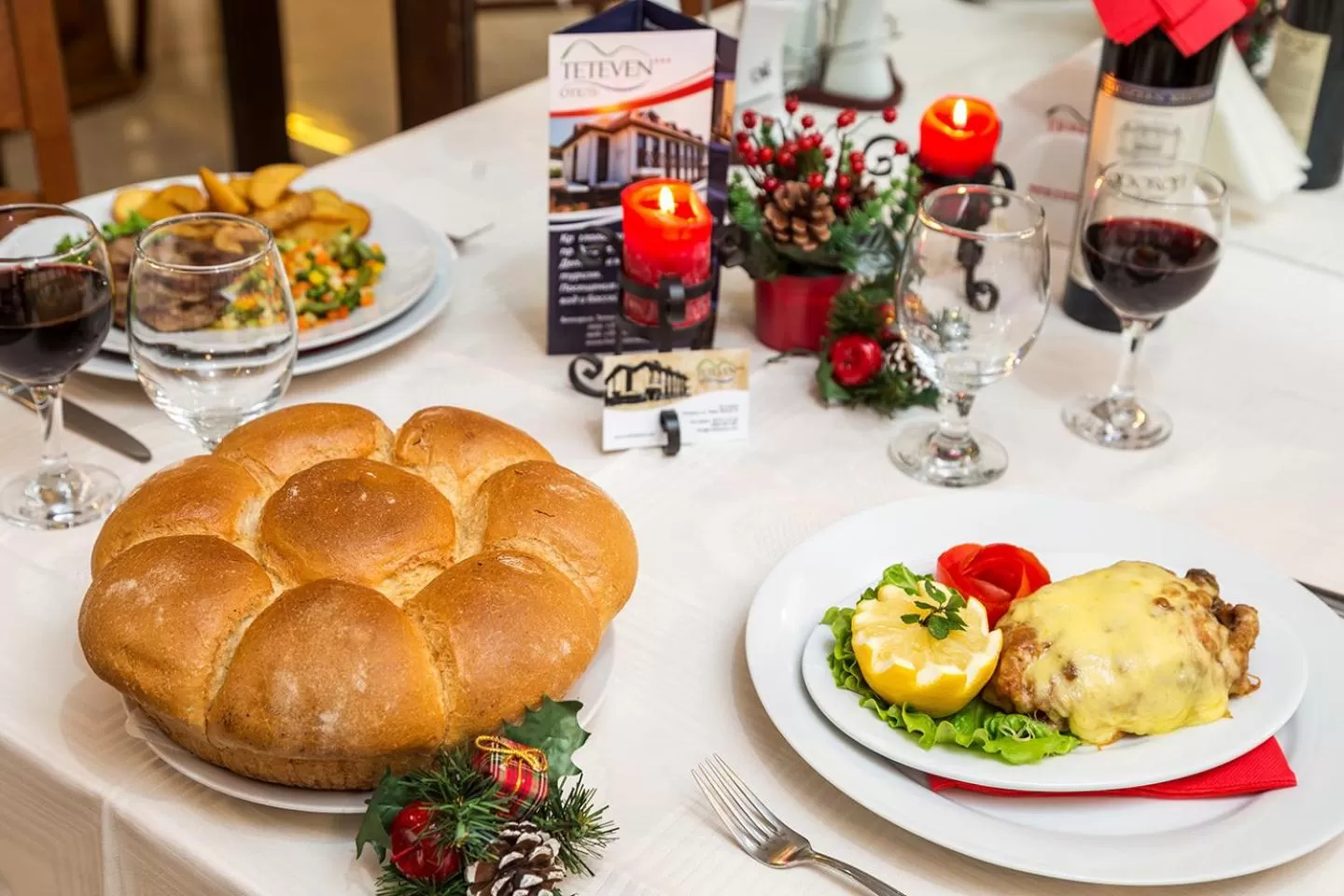 Food close-up, Lunch and Dinner in Family Hotel Teteven