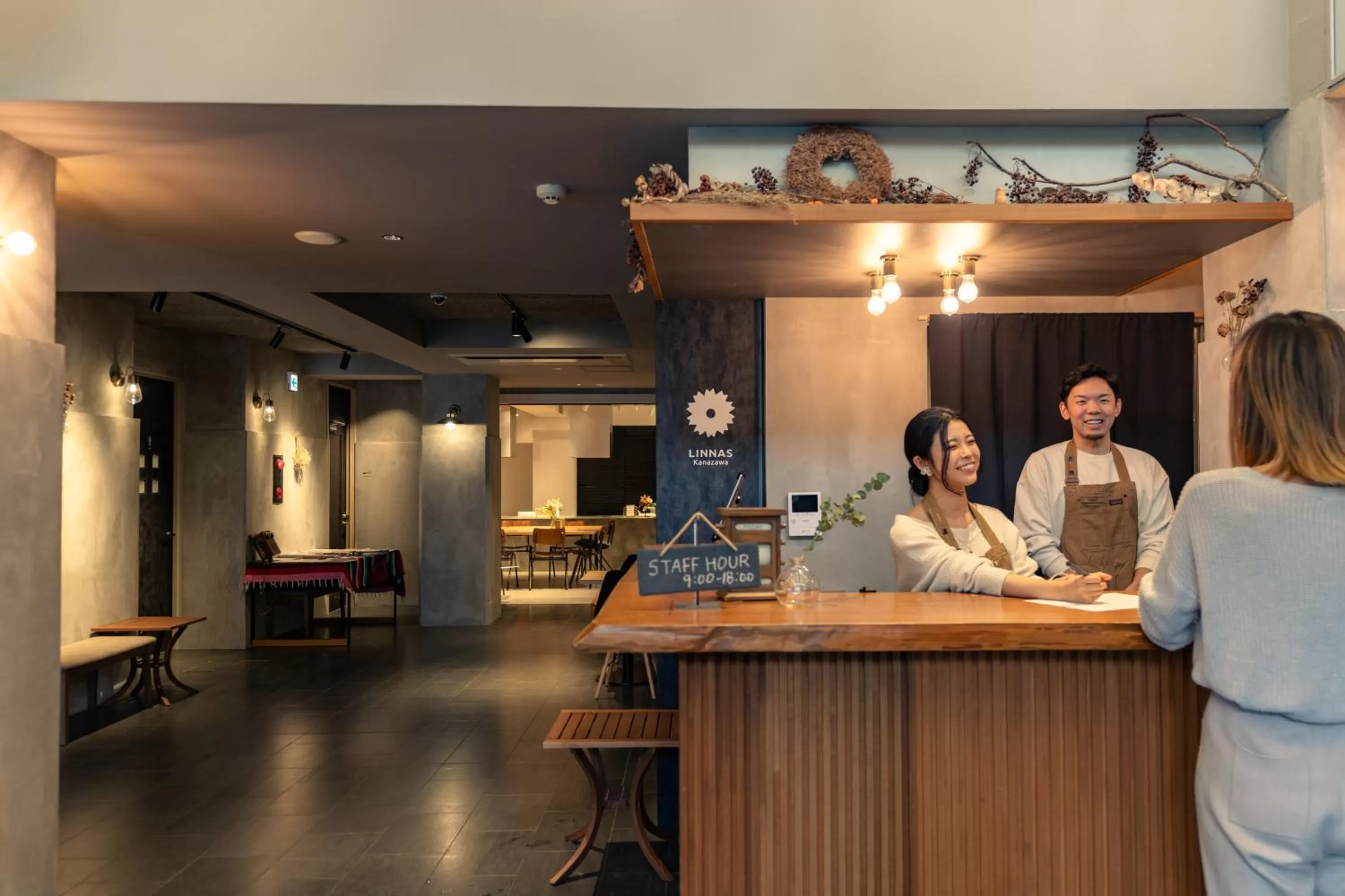 Staff in LINNAS Kanazawa