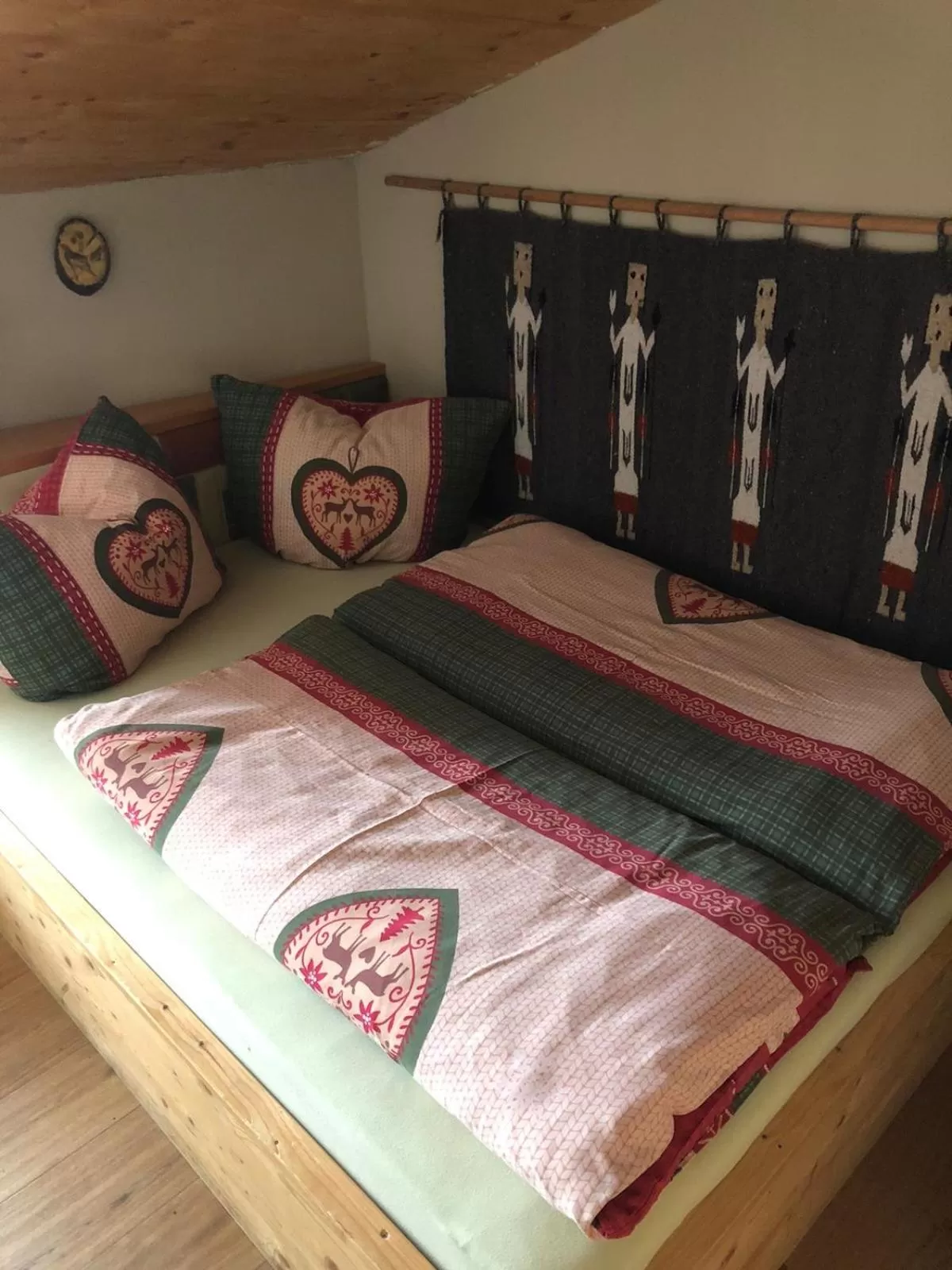 Bed in Hocheckhuette On Top of the Kitzbuehel Hahnenkamm Mountain