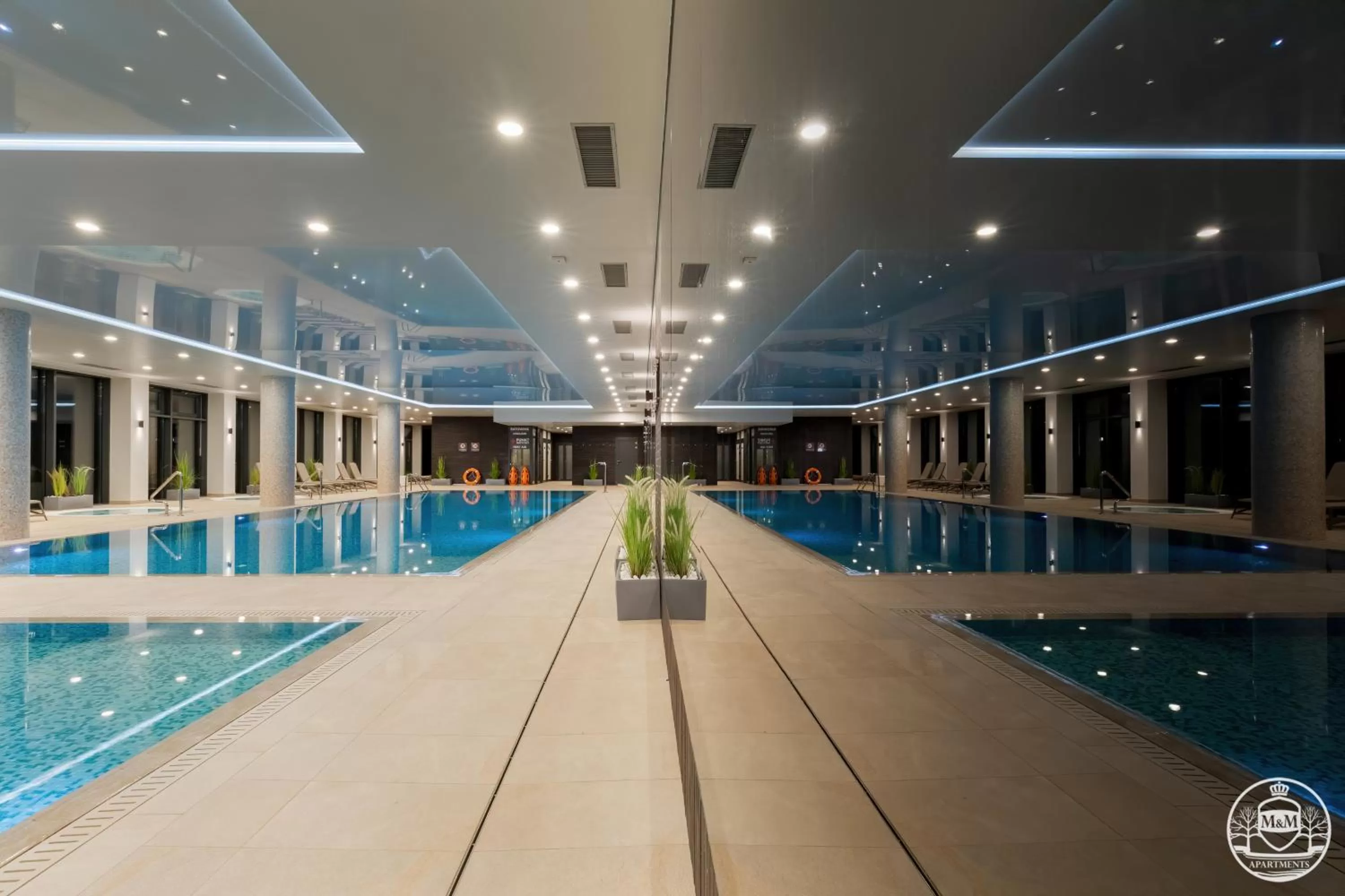 Swimming Pool in Nadmorskie Tarasy - Apartments M&M