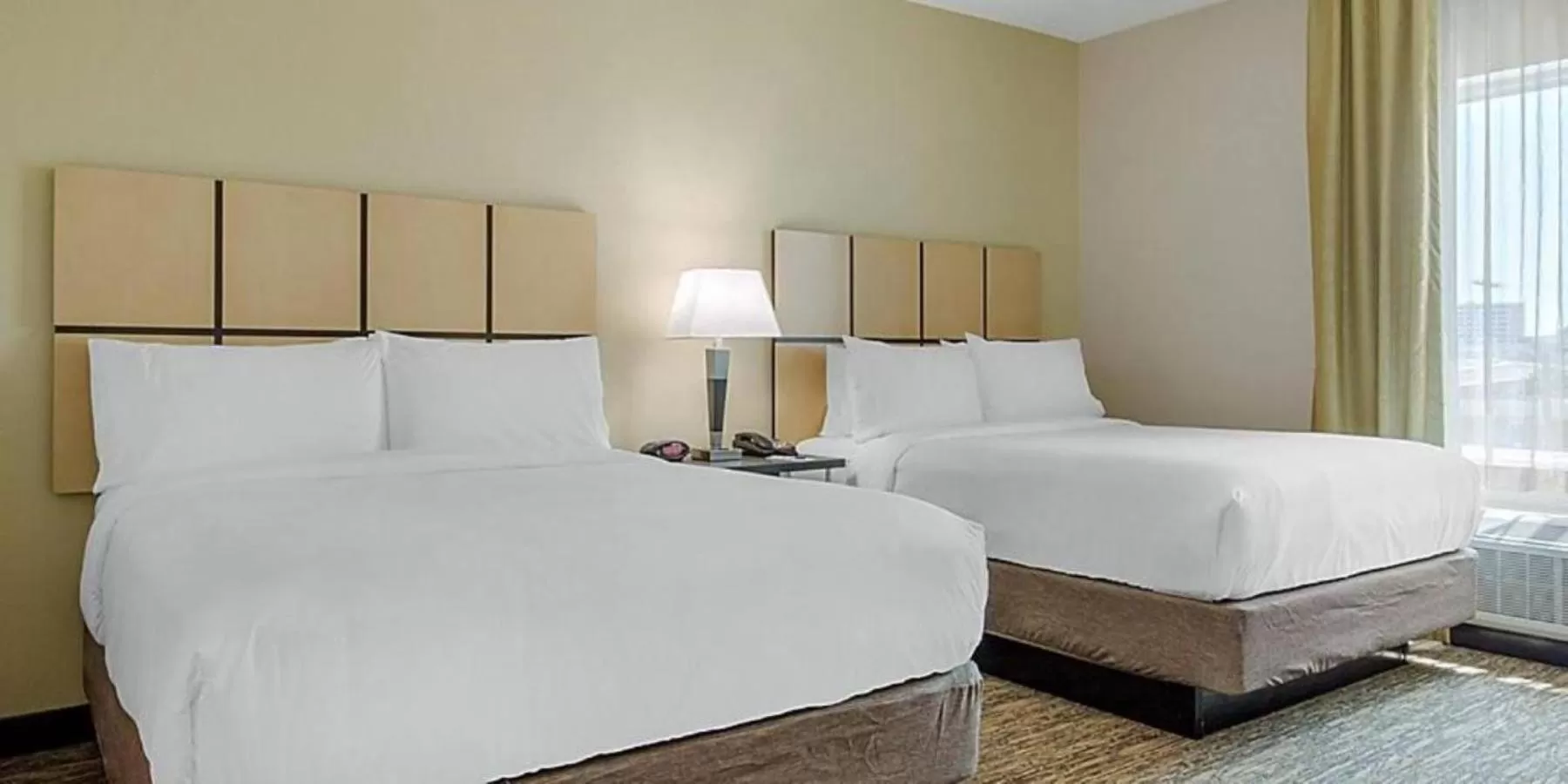 Bed in Candlewood Suites San Antonio Airport by IHG
