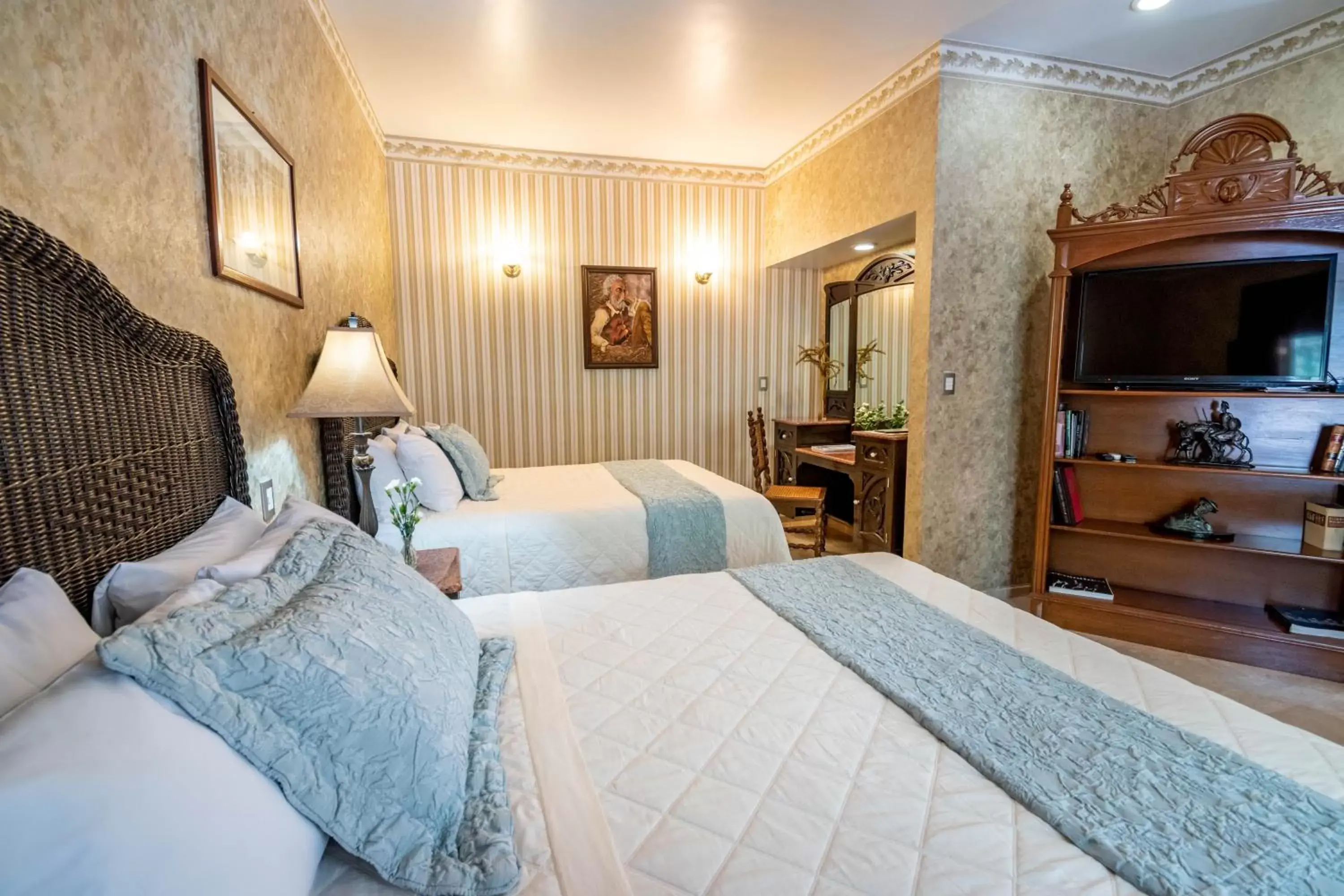 Deluxe Double Room with Two Double Beds in Quinta Las Acacias Hotel Boutique Deluxe Double Room with Two Double Beds in Quinta Las Acacias Hotel Boutique