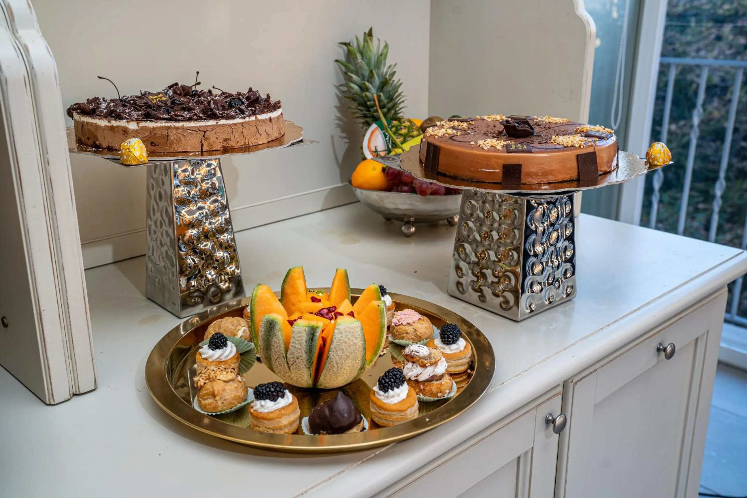 Breakfast in Hotel Colomba D'Oro