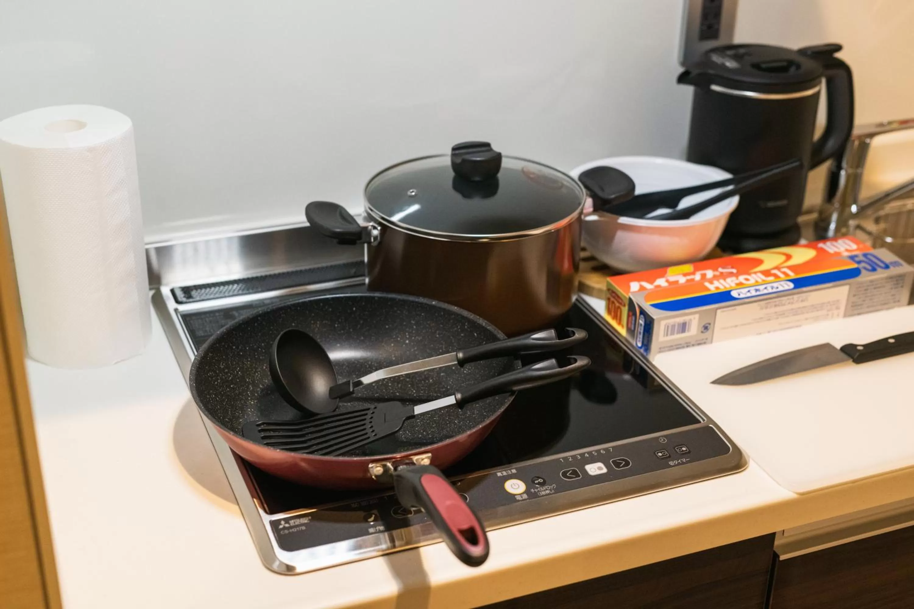 Kitchen or kitchenette in GRAND BASE Hakata Naraya