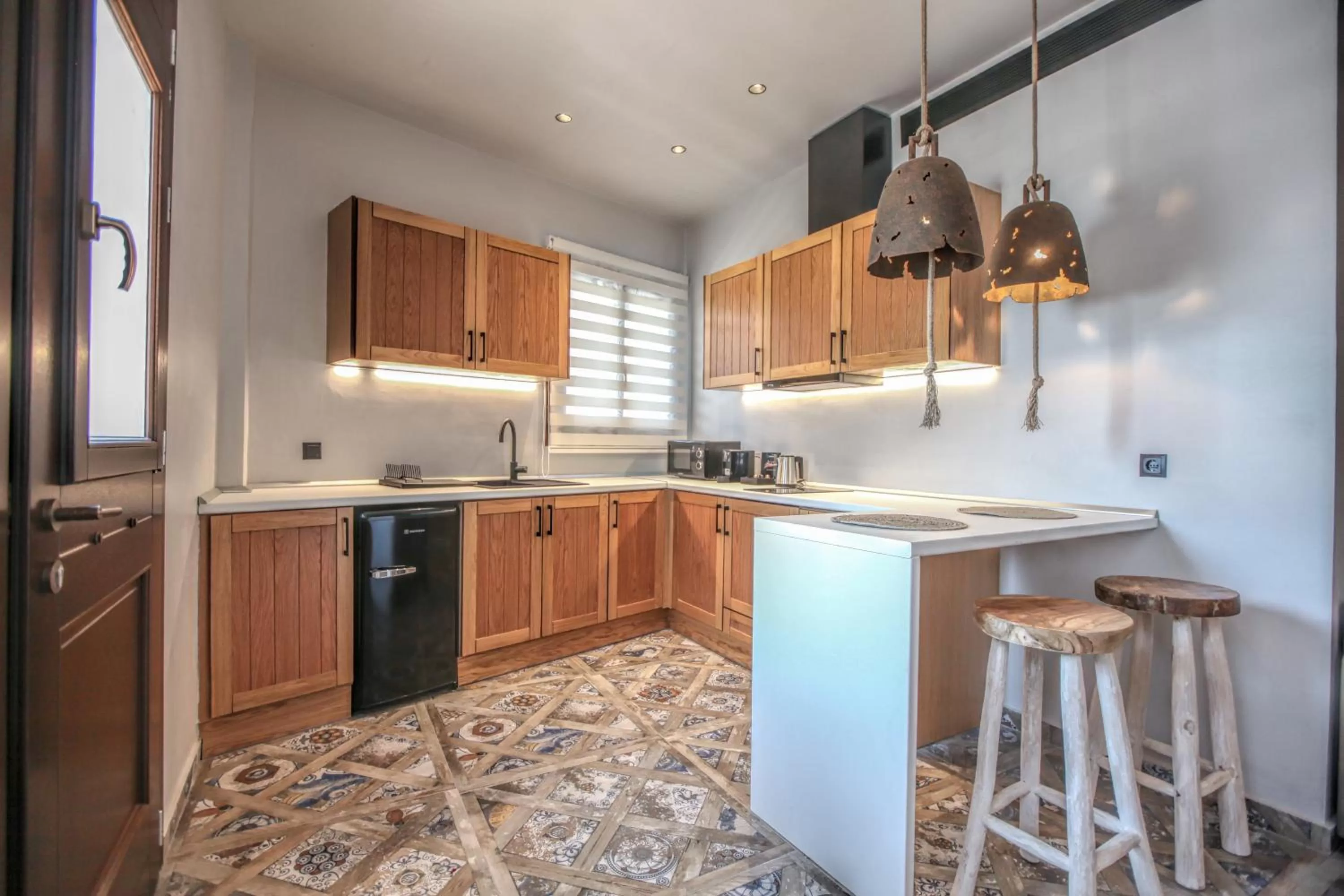 Kitchen or kitchenette, Kitchen/Kitchenette in Meteora Heaven and Earth Kastraki premium suites