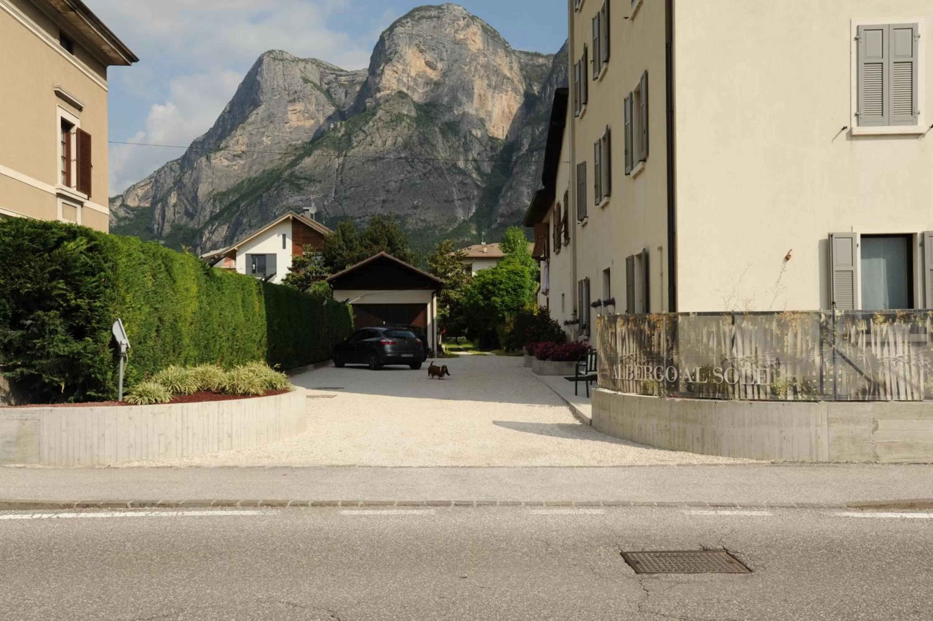 Facade/entrance in Albergo Al Sole