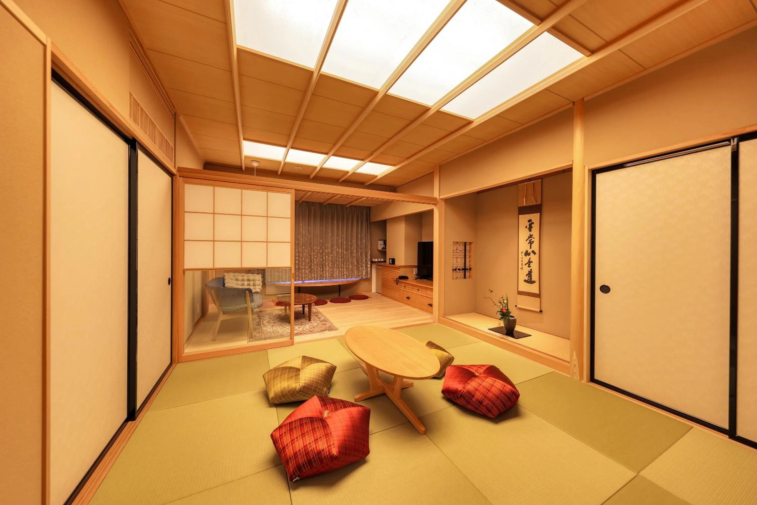 Photo of the whole room in Honjin Hiranoya Kachoan