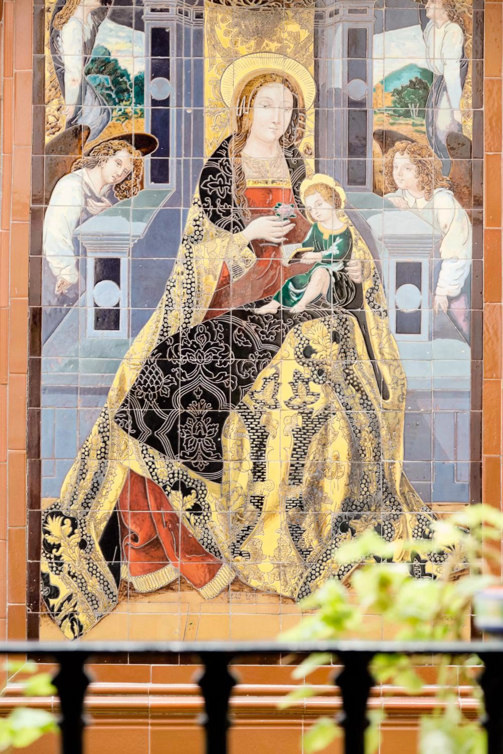 Patio in Hotel Abanico Casa Palacio