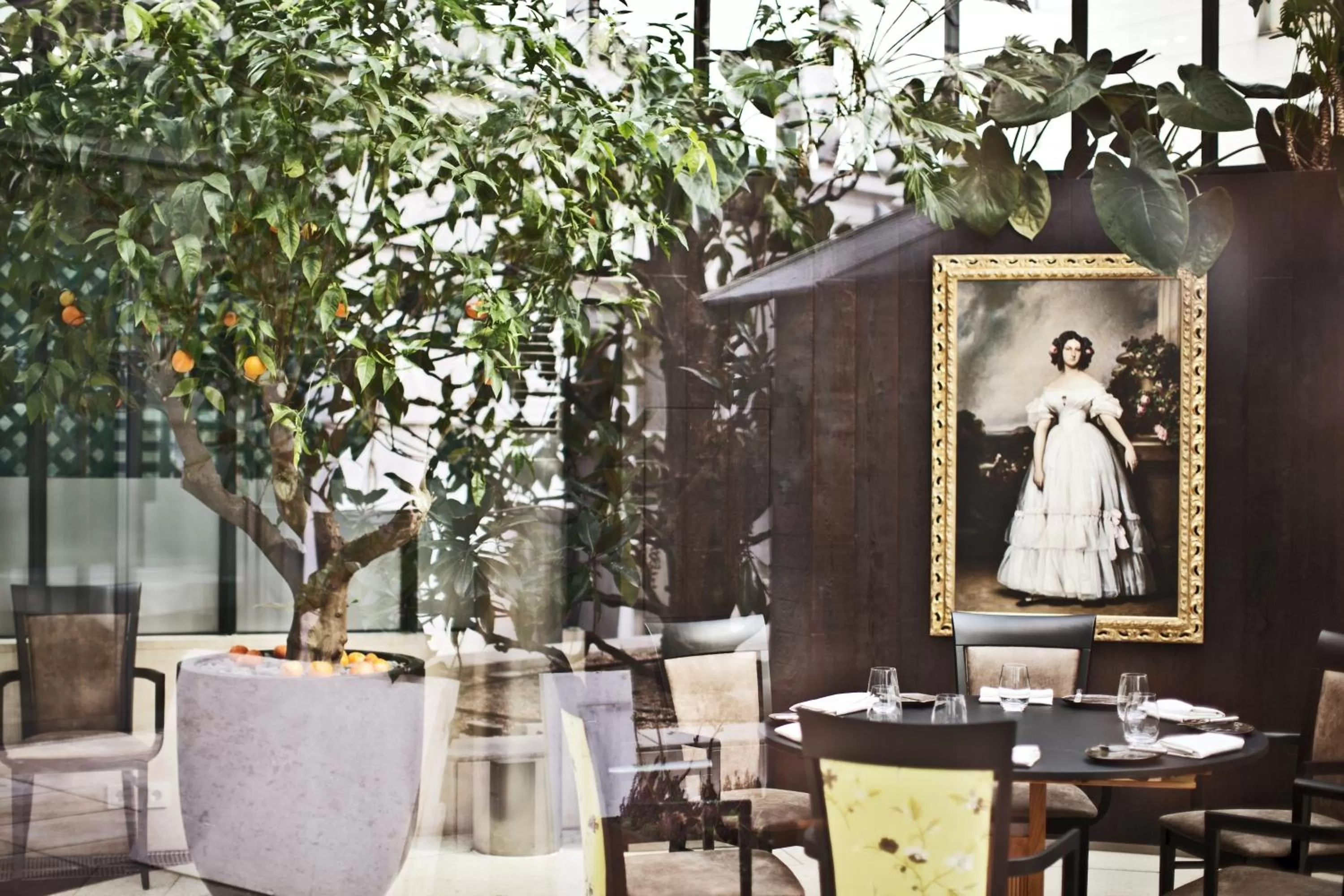 Restaurant/places to eat in Palais Coburg Hotel