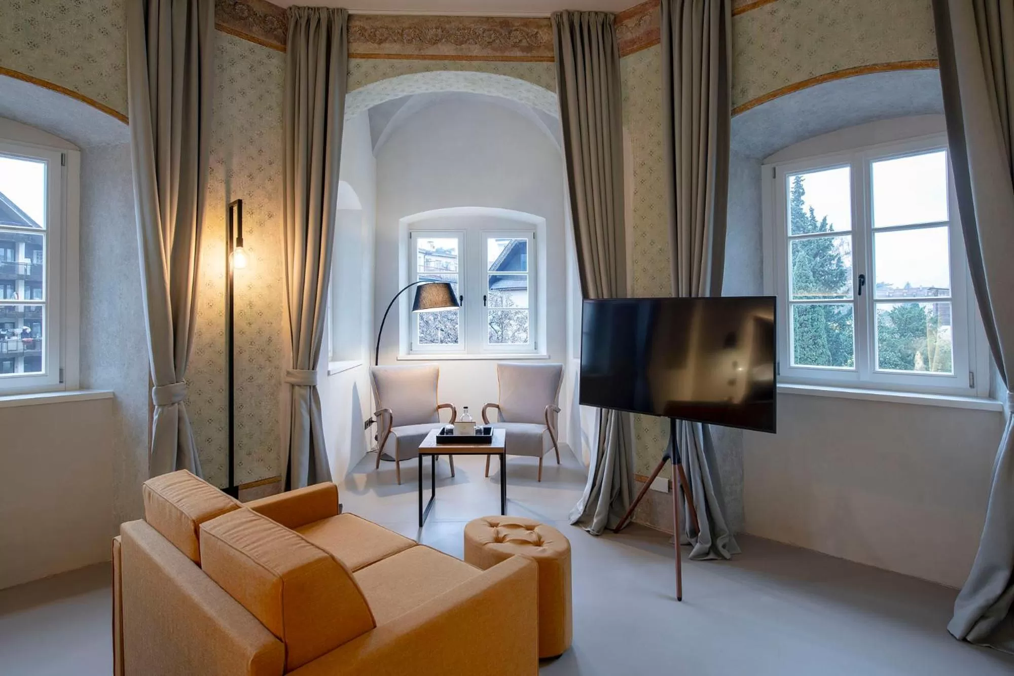 Living room in Castel Hörtenberg