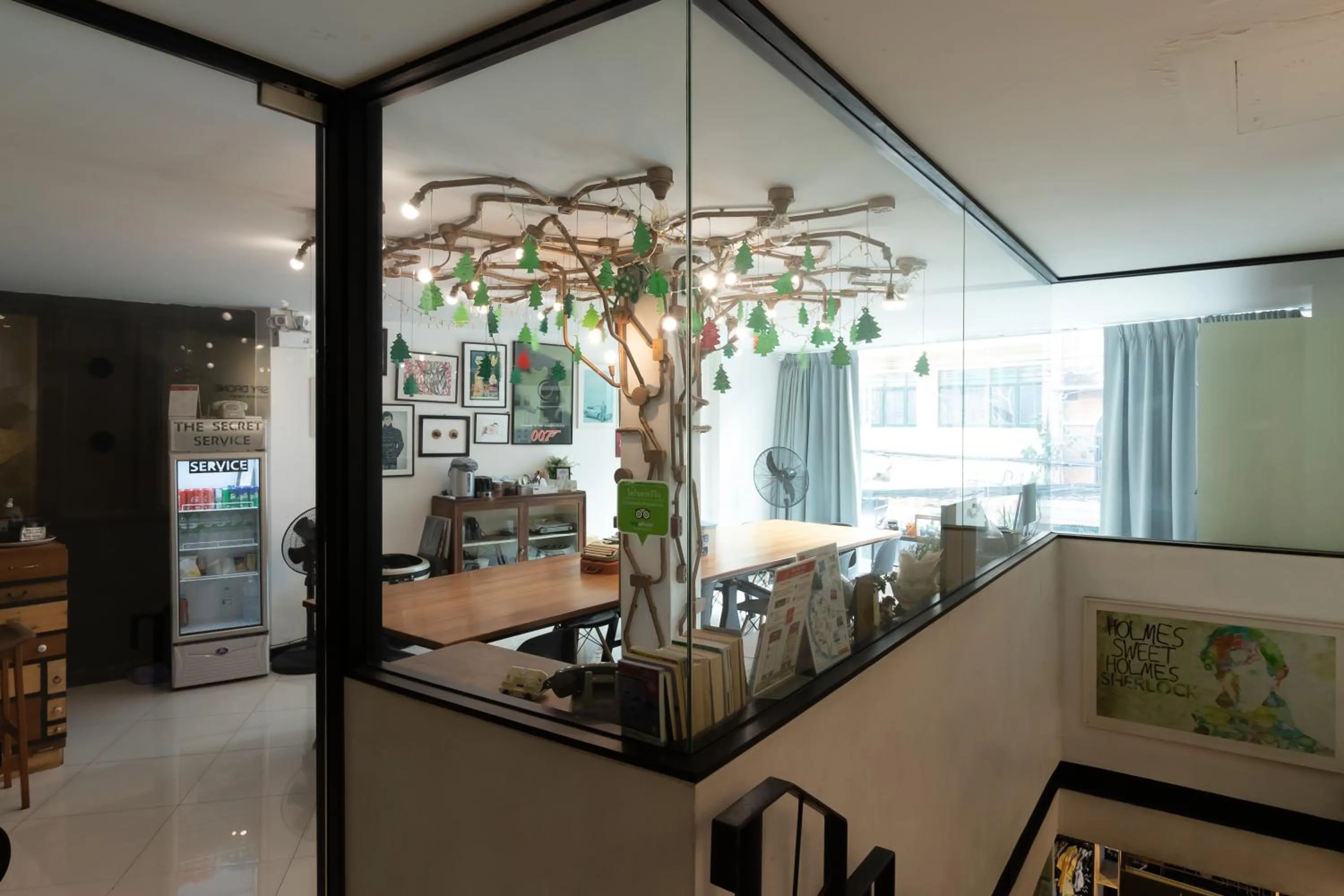 Lobby or reception in The Secret Service