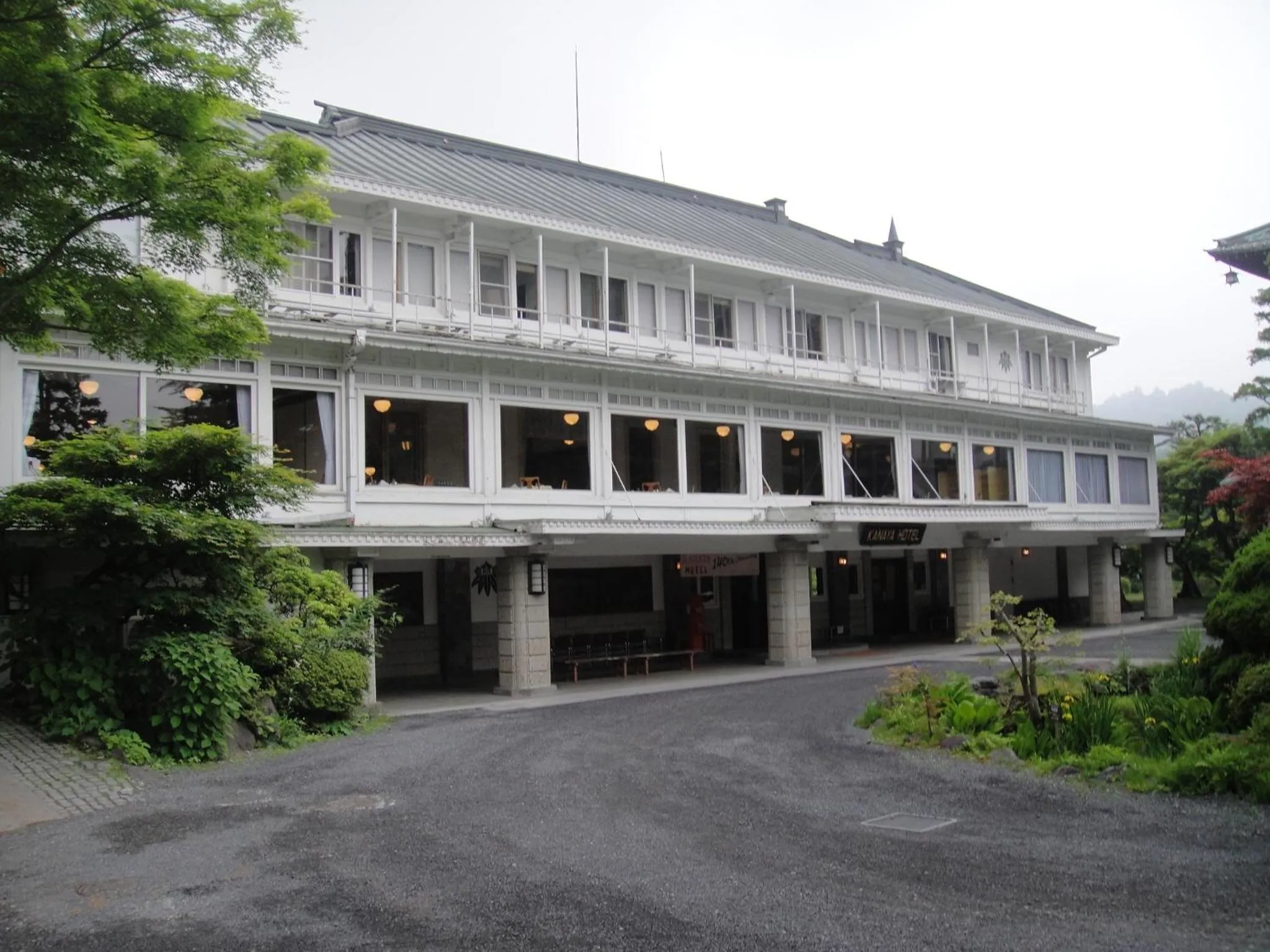 Property building in Nikko Kanaya Hotel