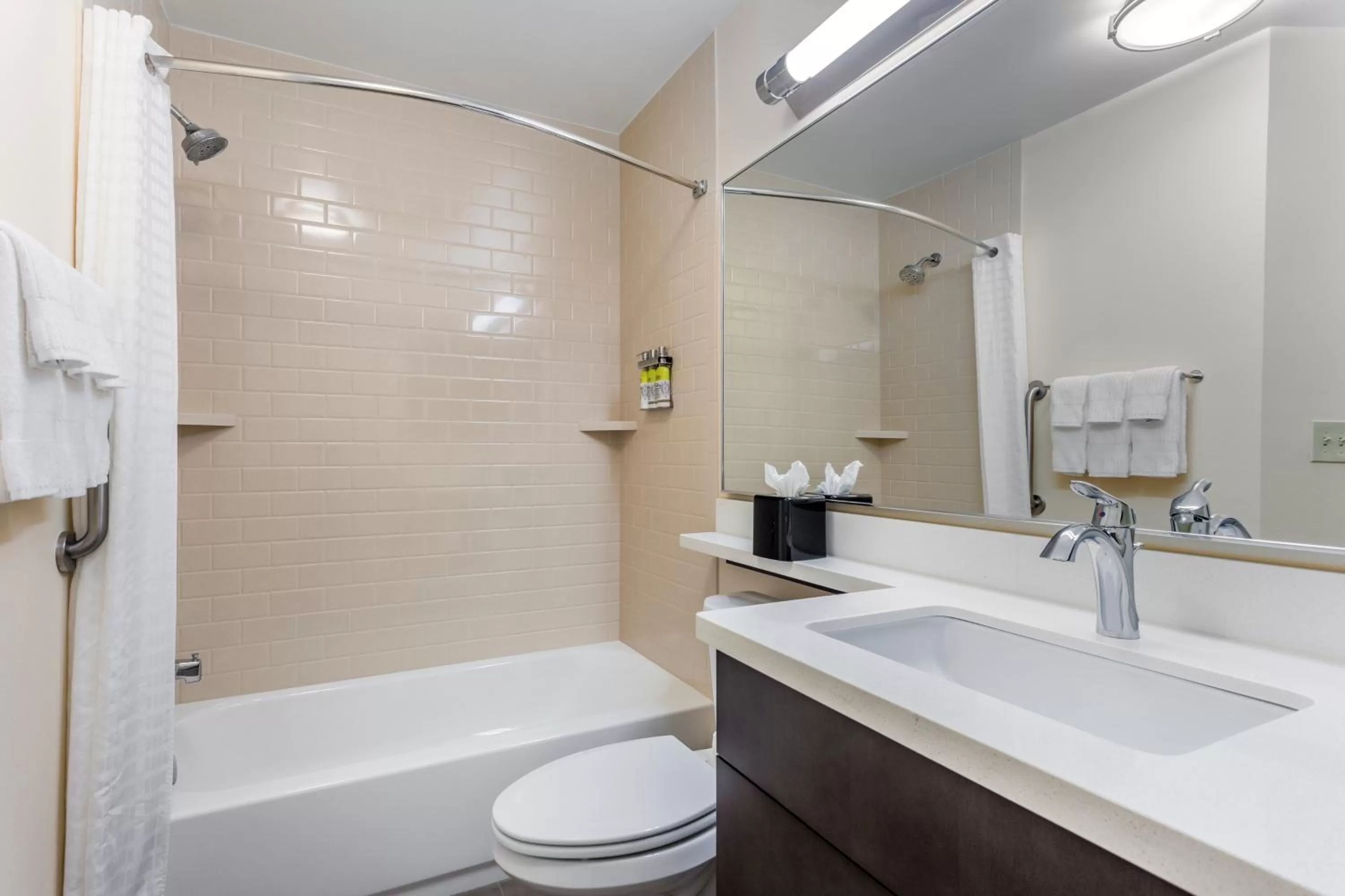 Bathroom in Candlewood Suites Bensalem - Philadelphia Area by IHG