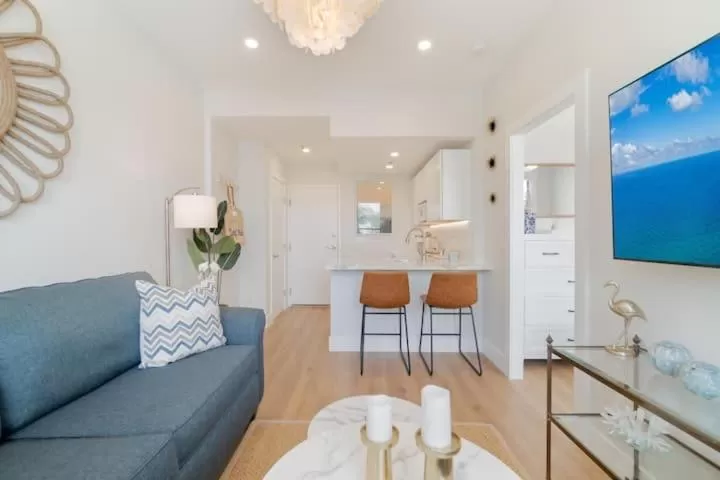 Living room in Tropicals of Palm Beach