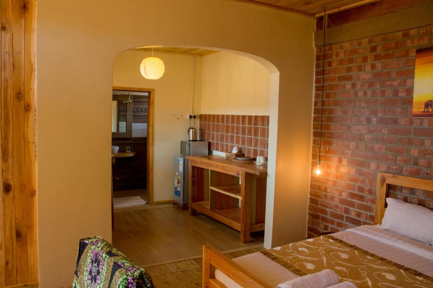 Kitchen/Kitchenette in Nile Front Cottages