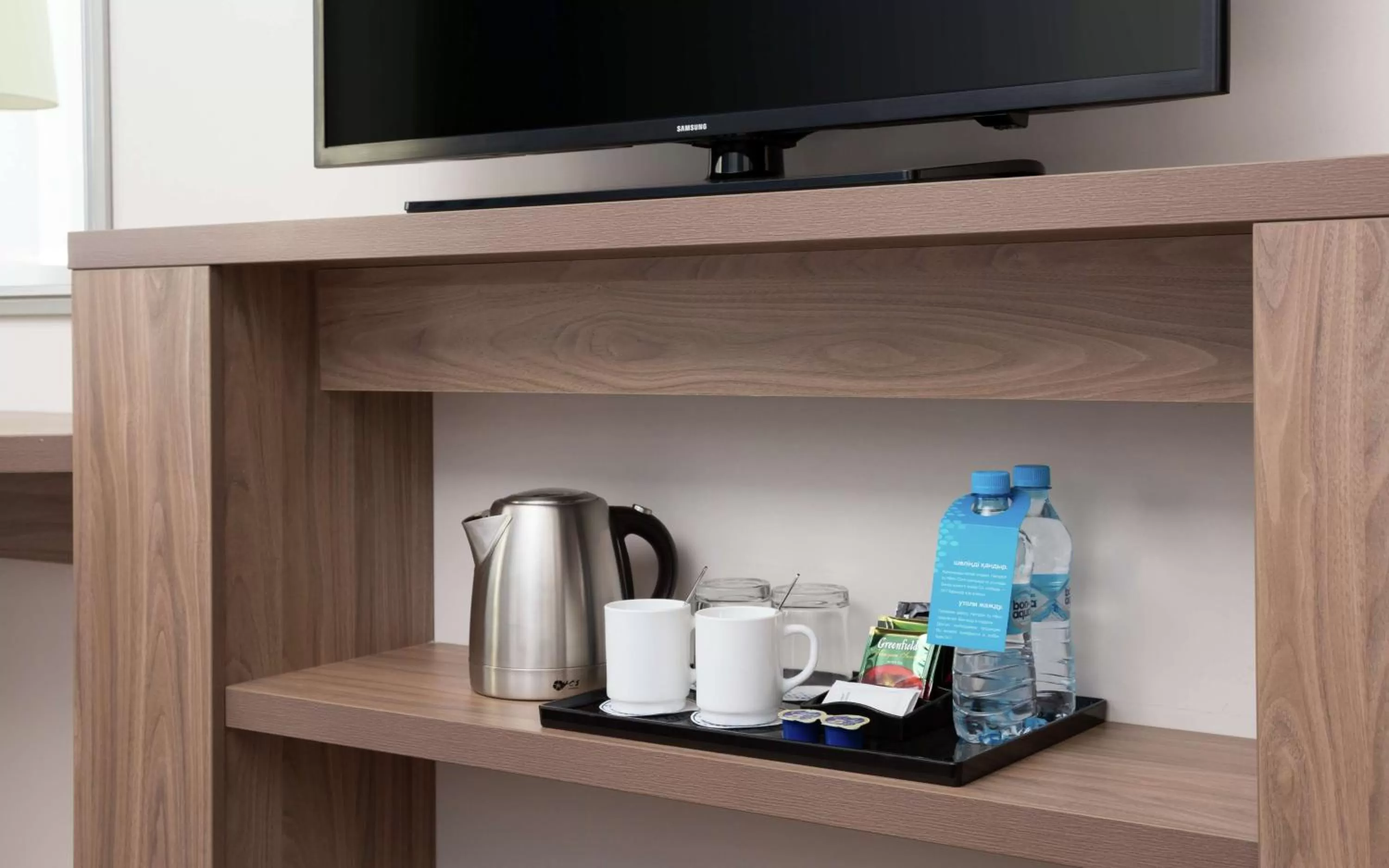 Kitchen or kitchenette in Hampton By Hilton Astana Triumphal Arch