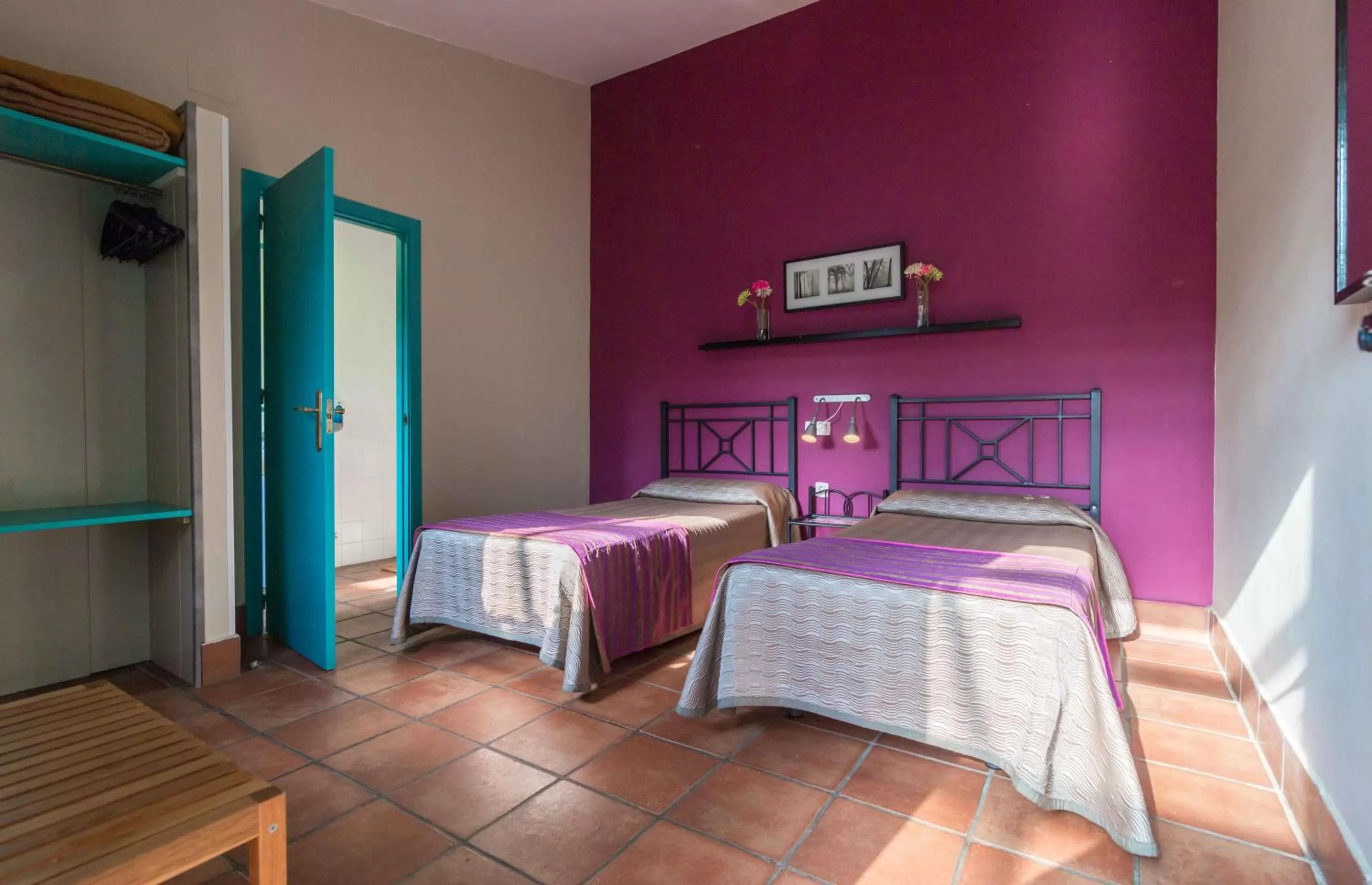 Bed in Hotel Patio de las Cruces