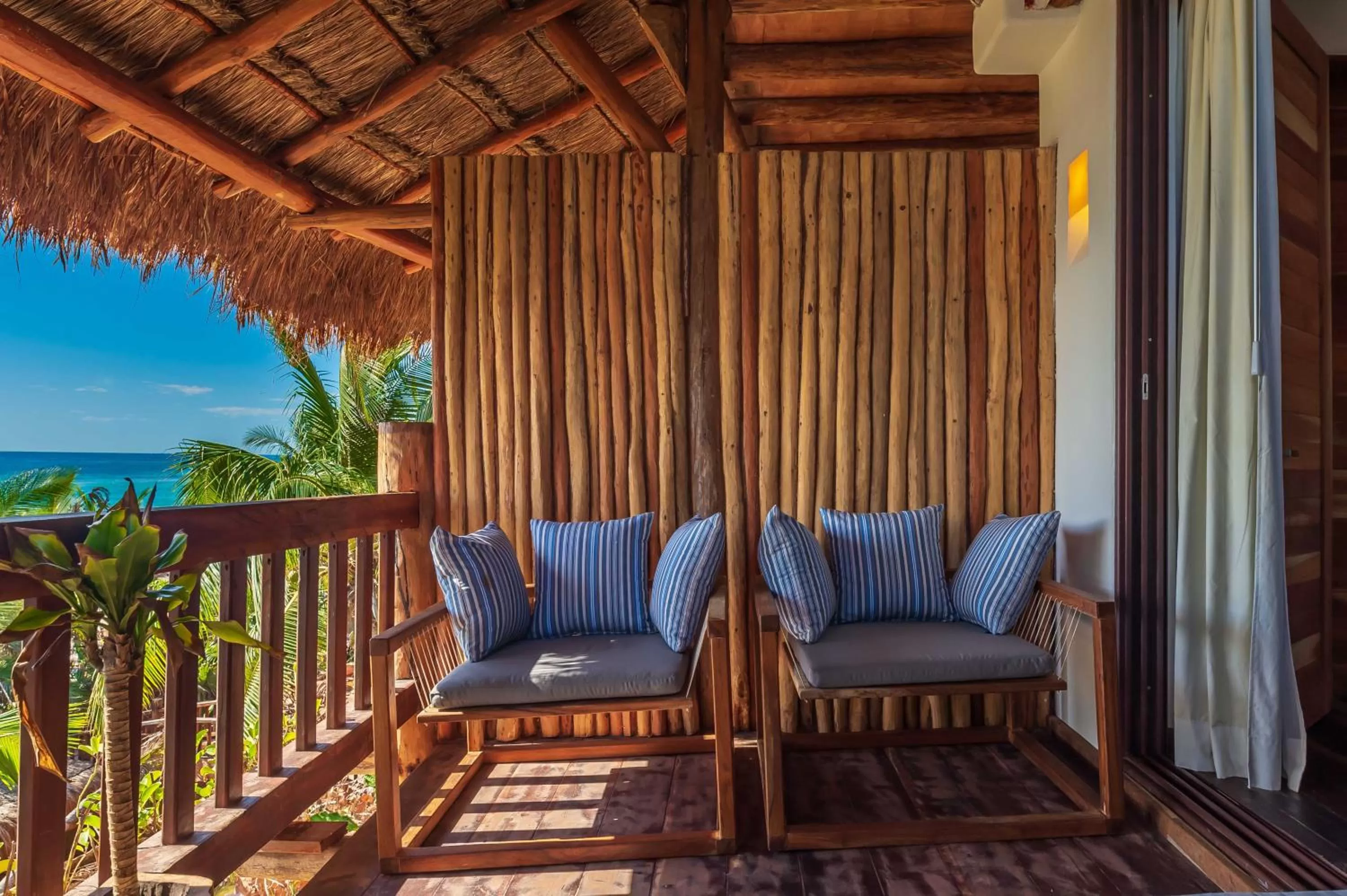 Balcony/Terrace in Kanan Tulum Hotel & Spa Adults Only Playground