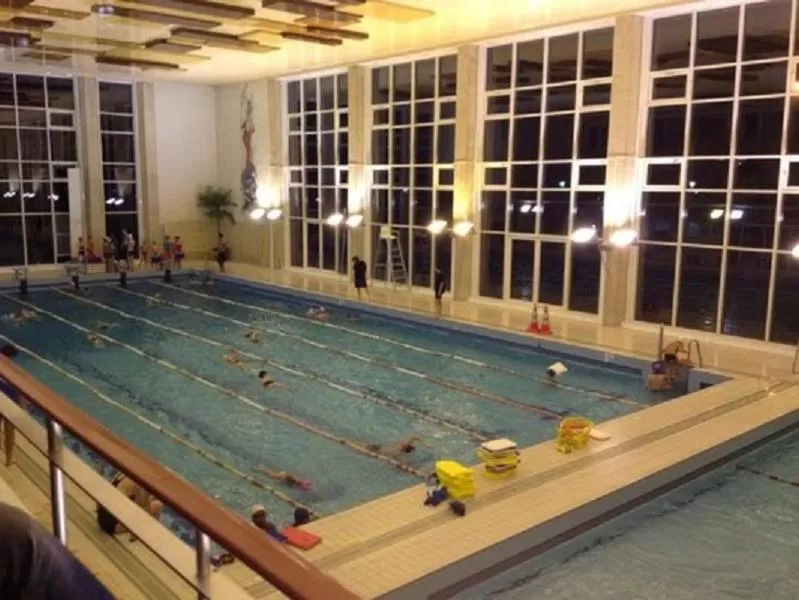 Pool view in Residence la Fraisiere