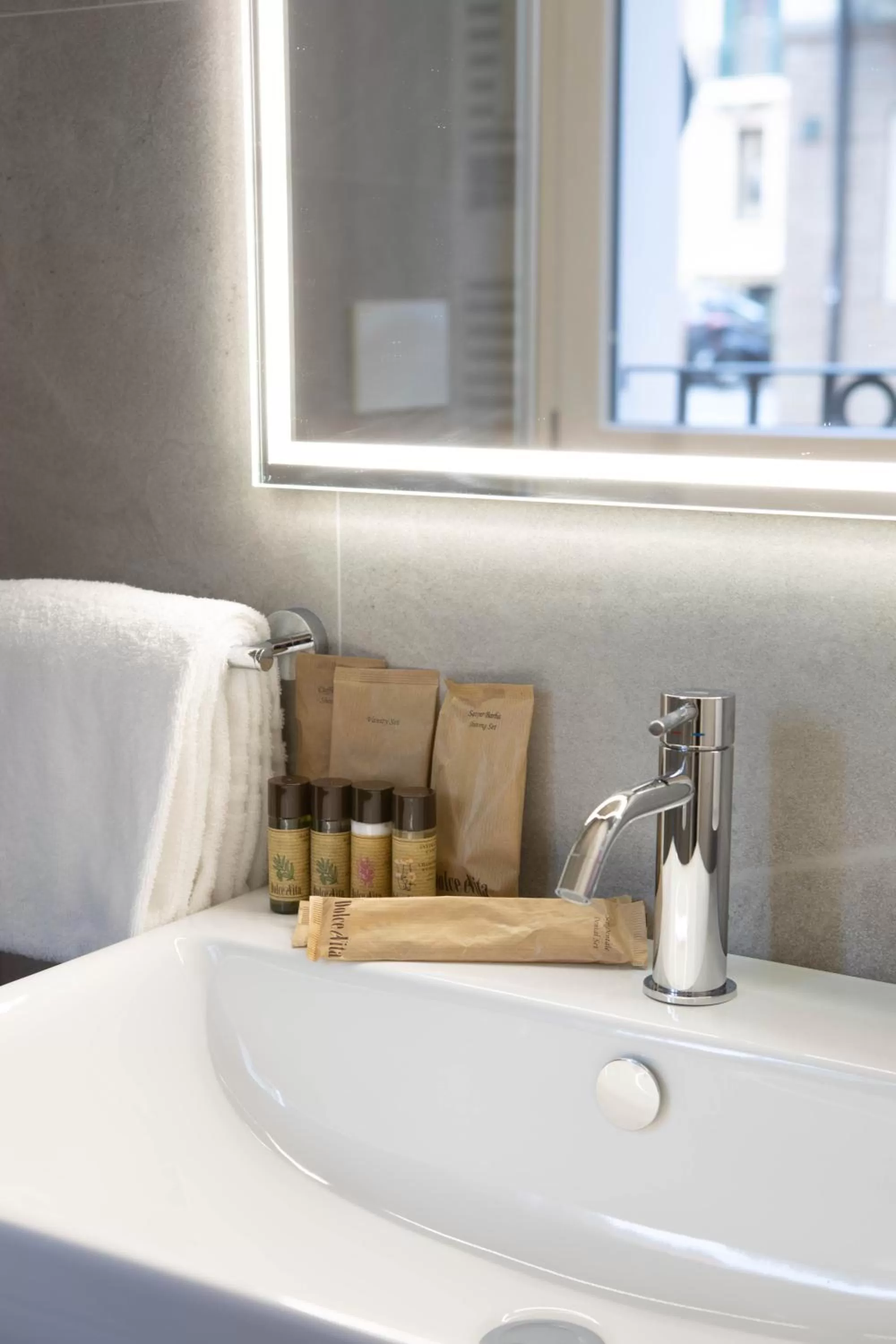 Bathroom in Vespasiani Suites