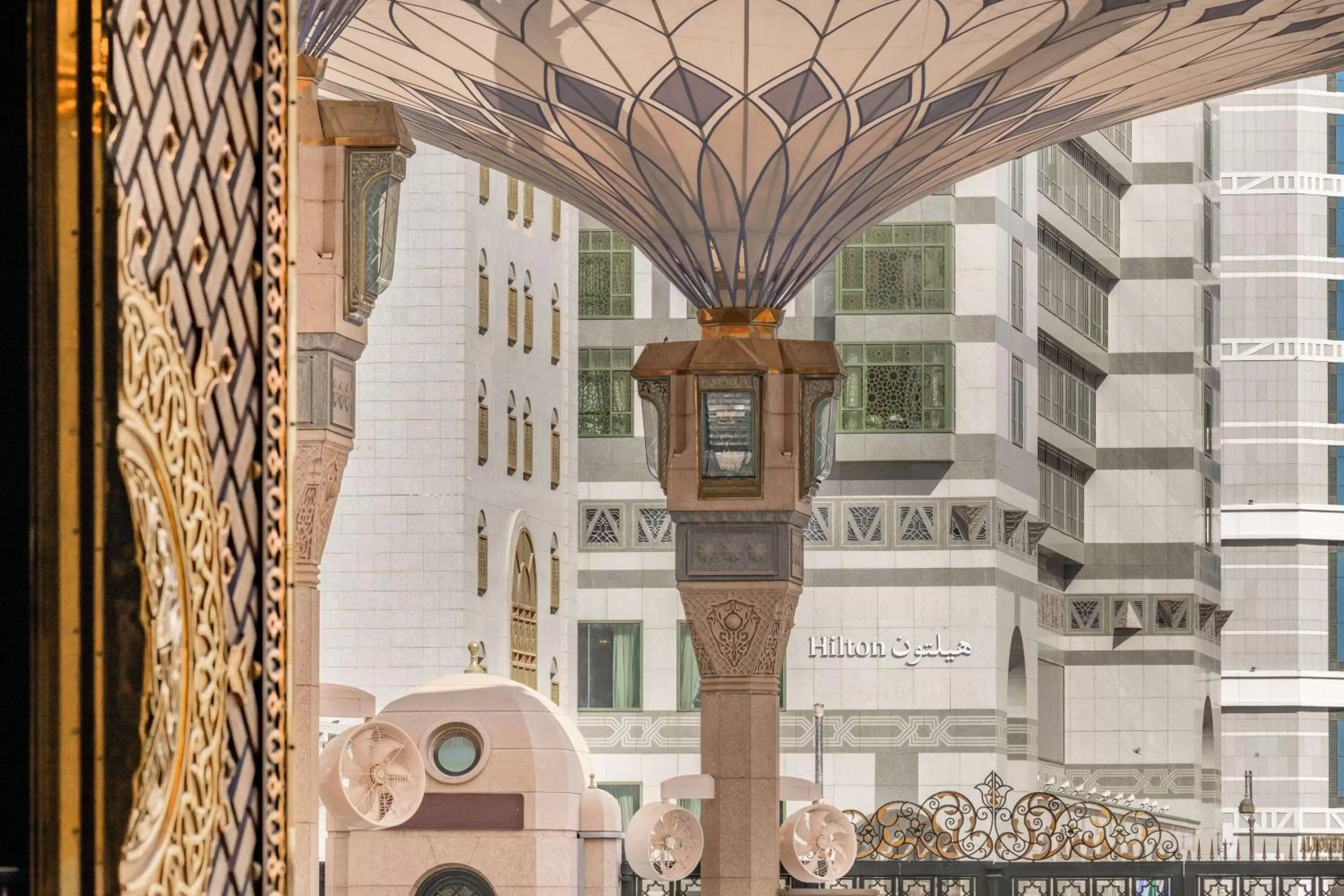 Property building in Madinah Hilton Hotel