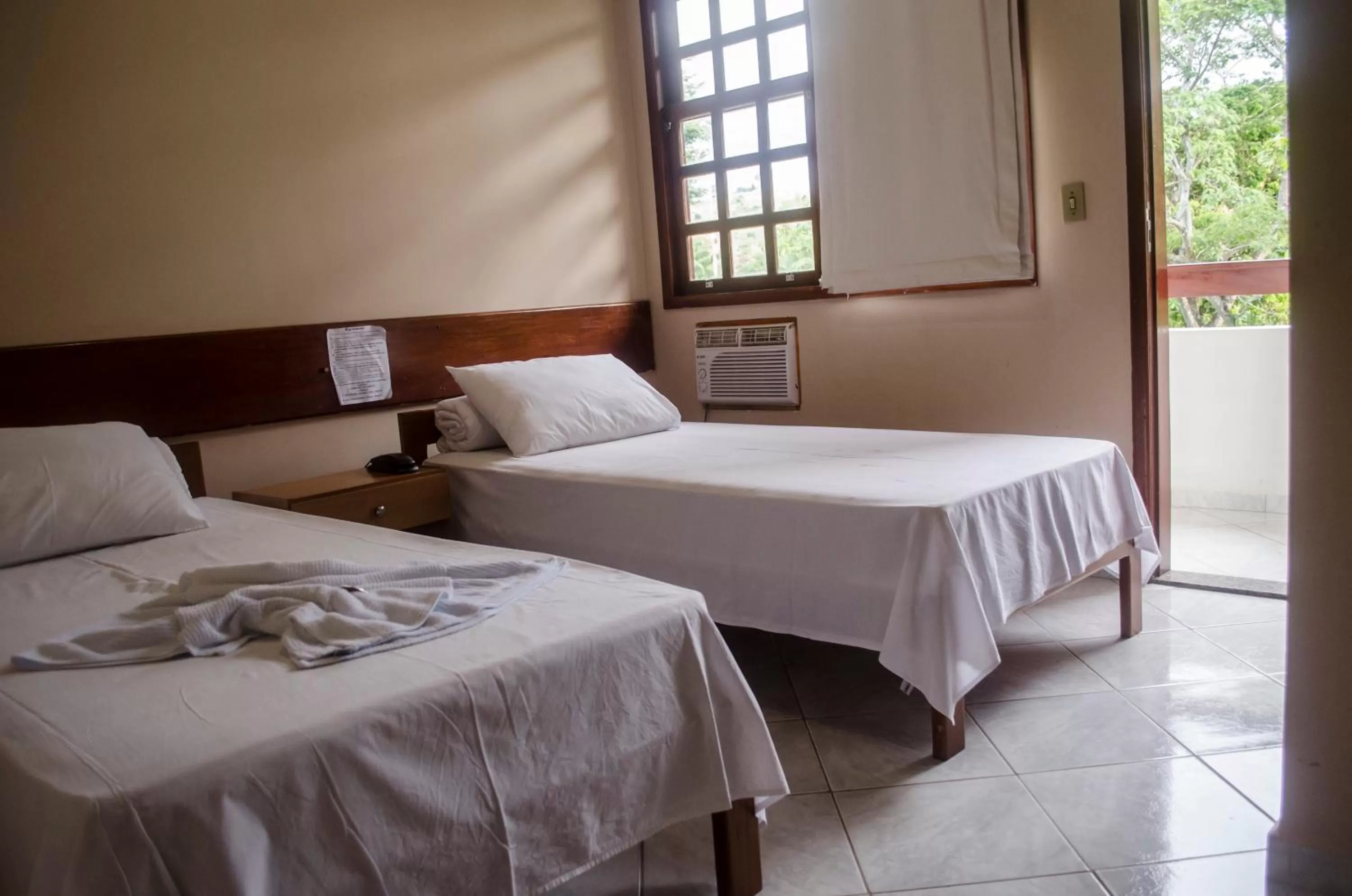 Bed in Hotel 3 Pontões