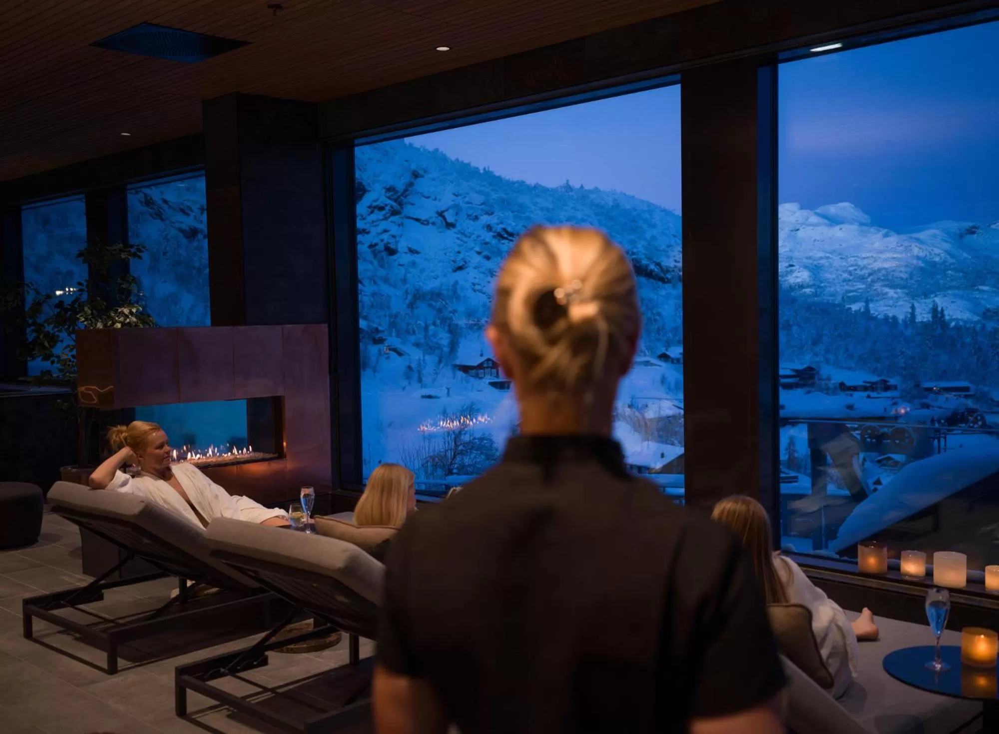 Spa and wellness centre/facilities in Skarsnuten Mountain Resort & SPA