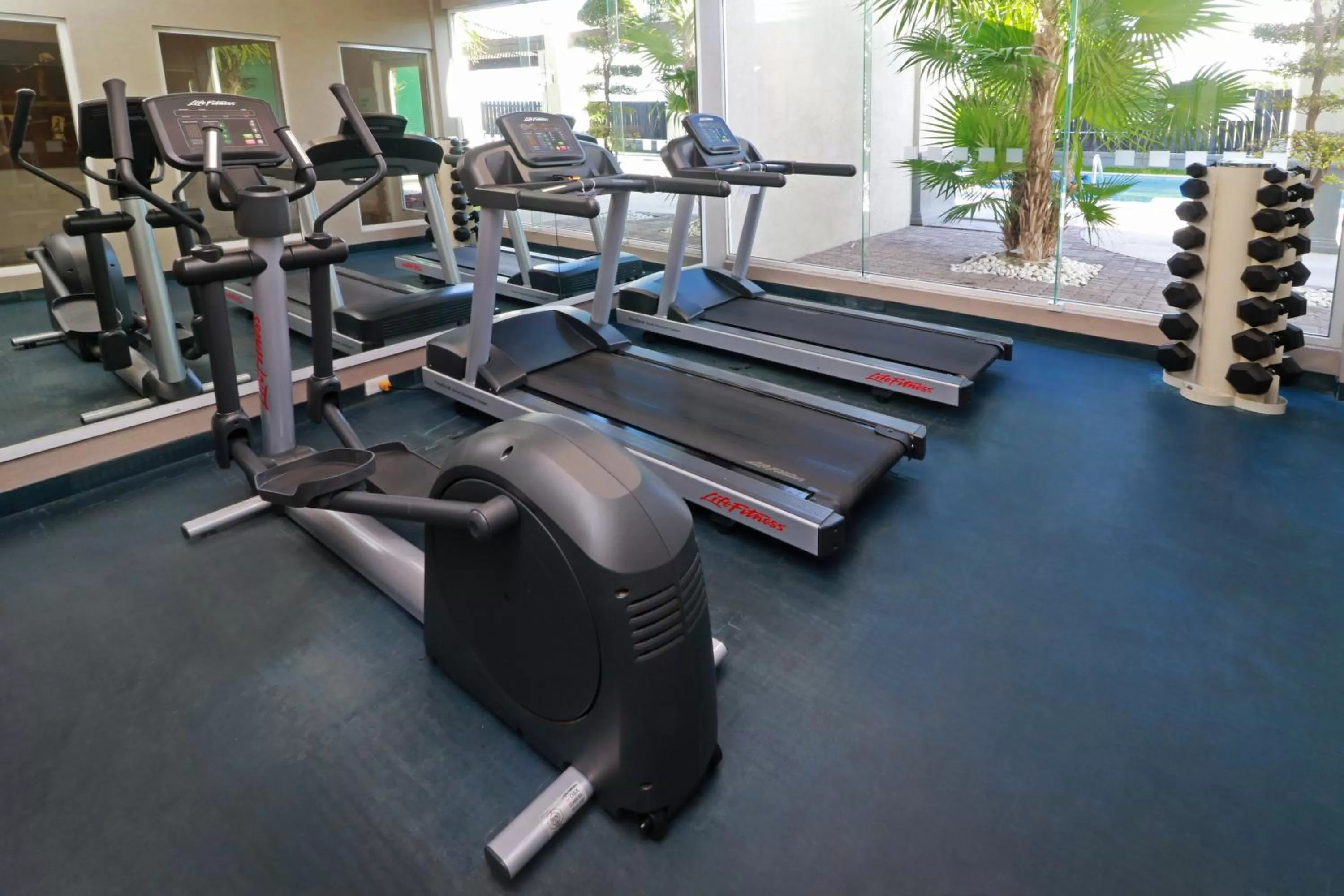 Fitness centre/facilities in Holiday Inn Reynosa Industrial Poniente by IHG