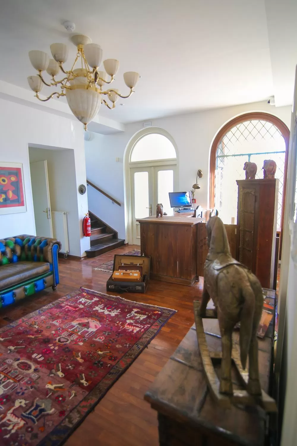 Lobby or reception in Hotel Vila Katrca