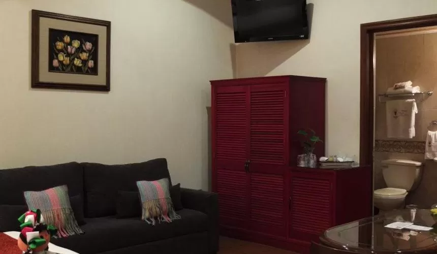 Living room in Hotel Boutique Parador San Miguel Oaxaca