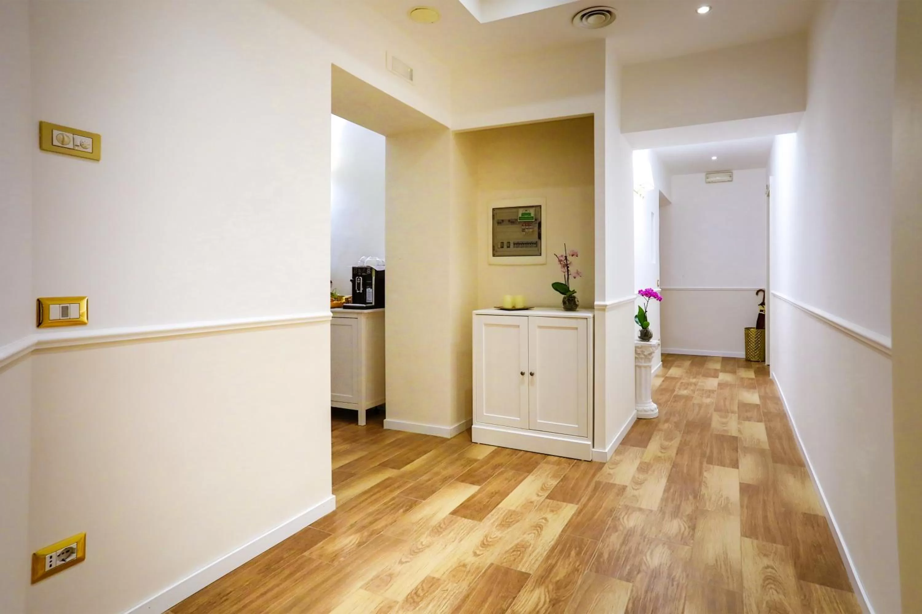 Communal lounge/ TV room in Elegant Rooms Roma - Guest House