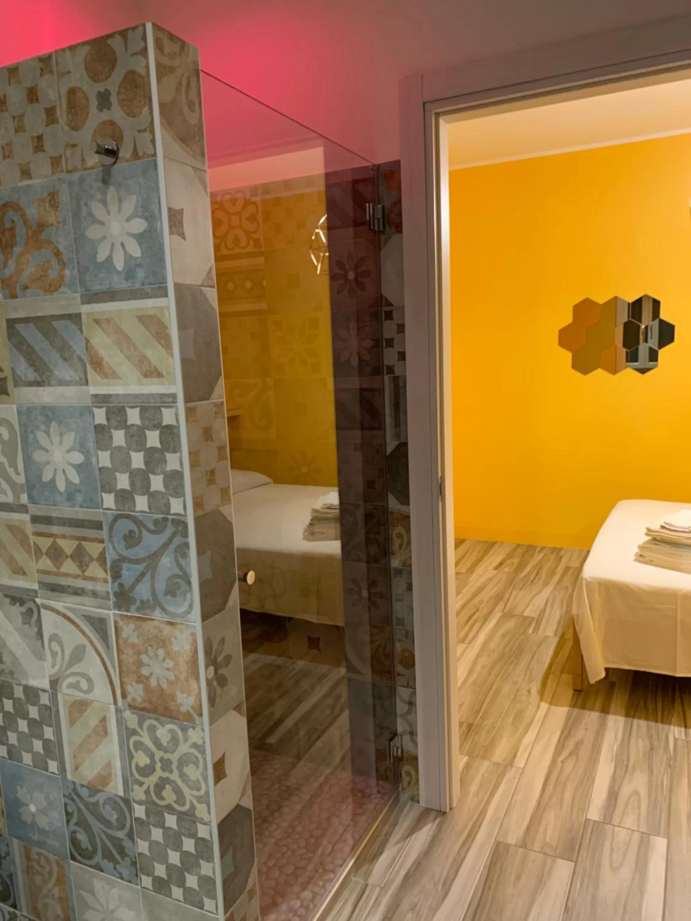 Bed in Sala dell Estate Guest House