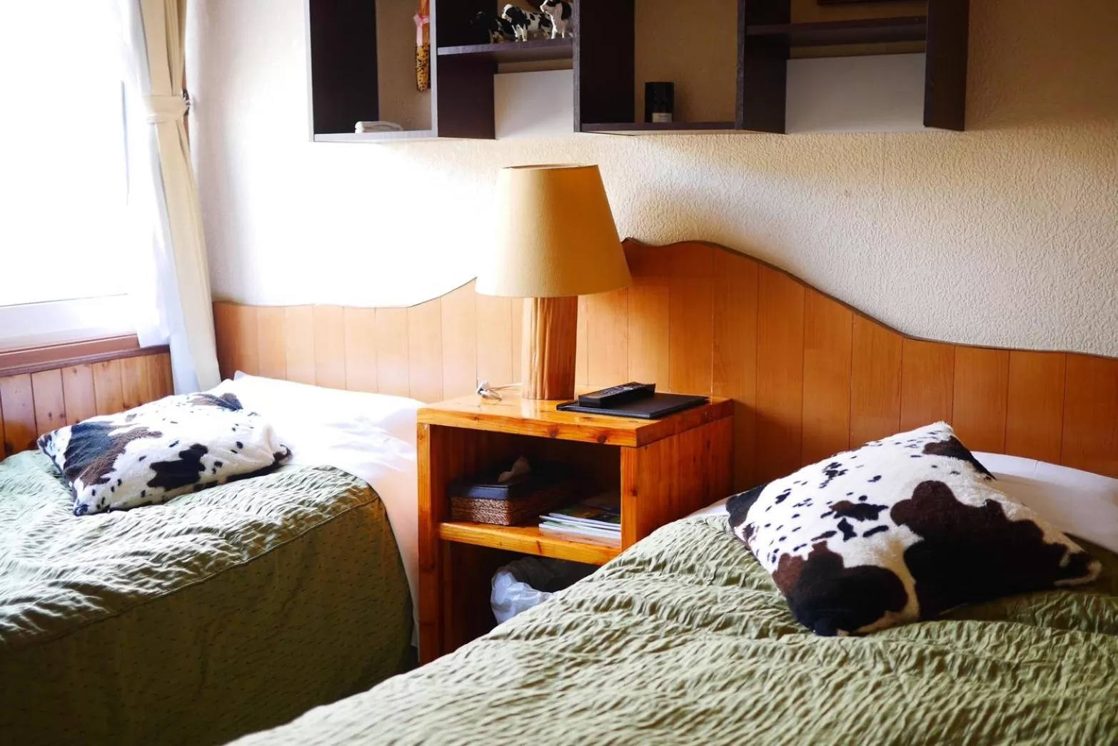 Bed in Country Inn Milky House