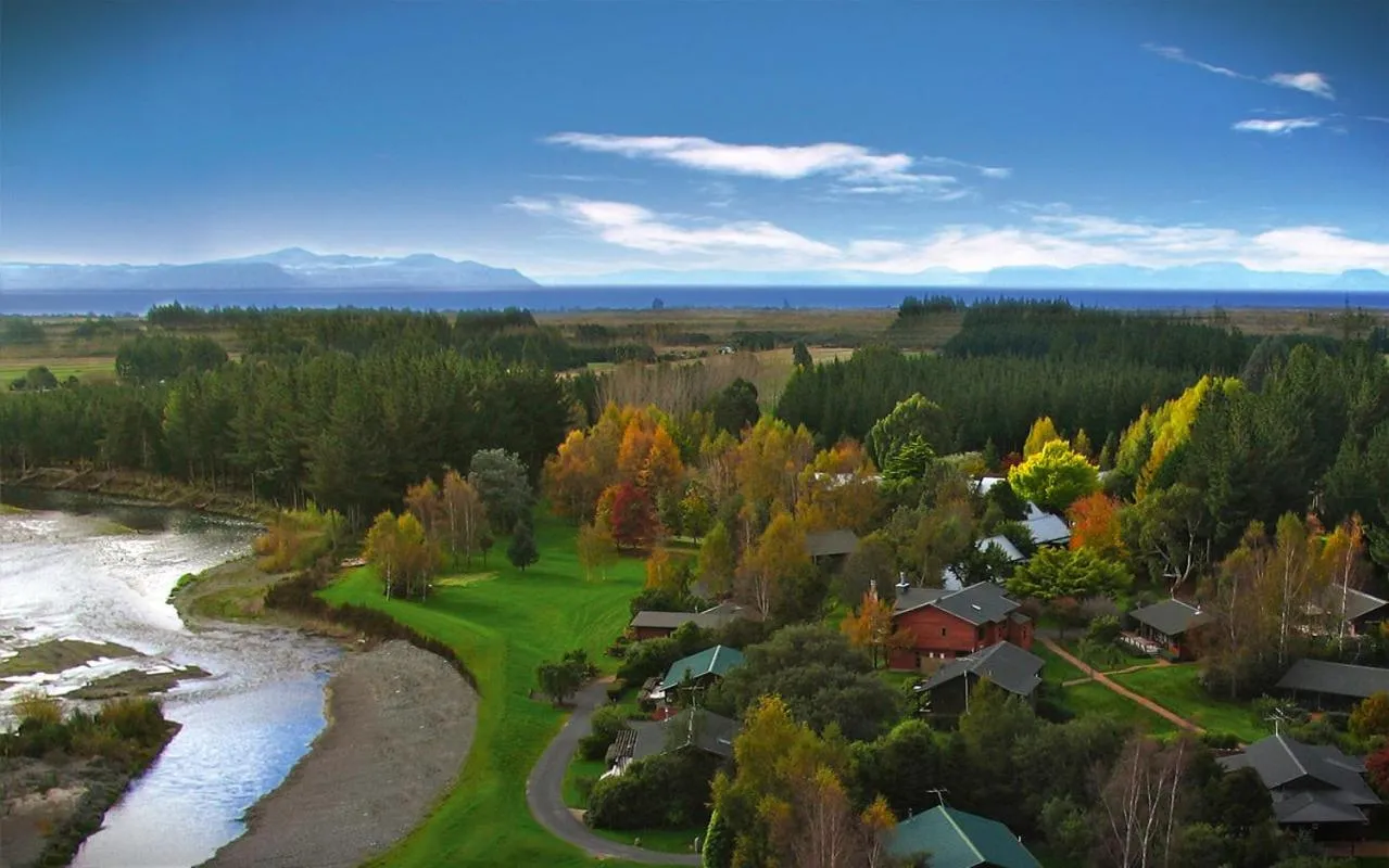 Bird's eye view in Tongariro Lodge