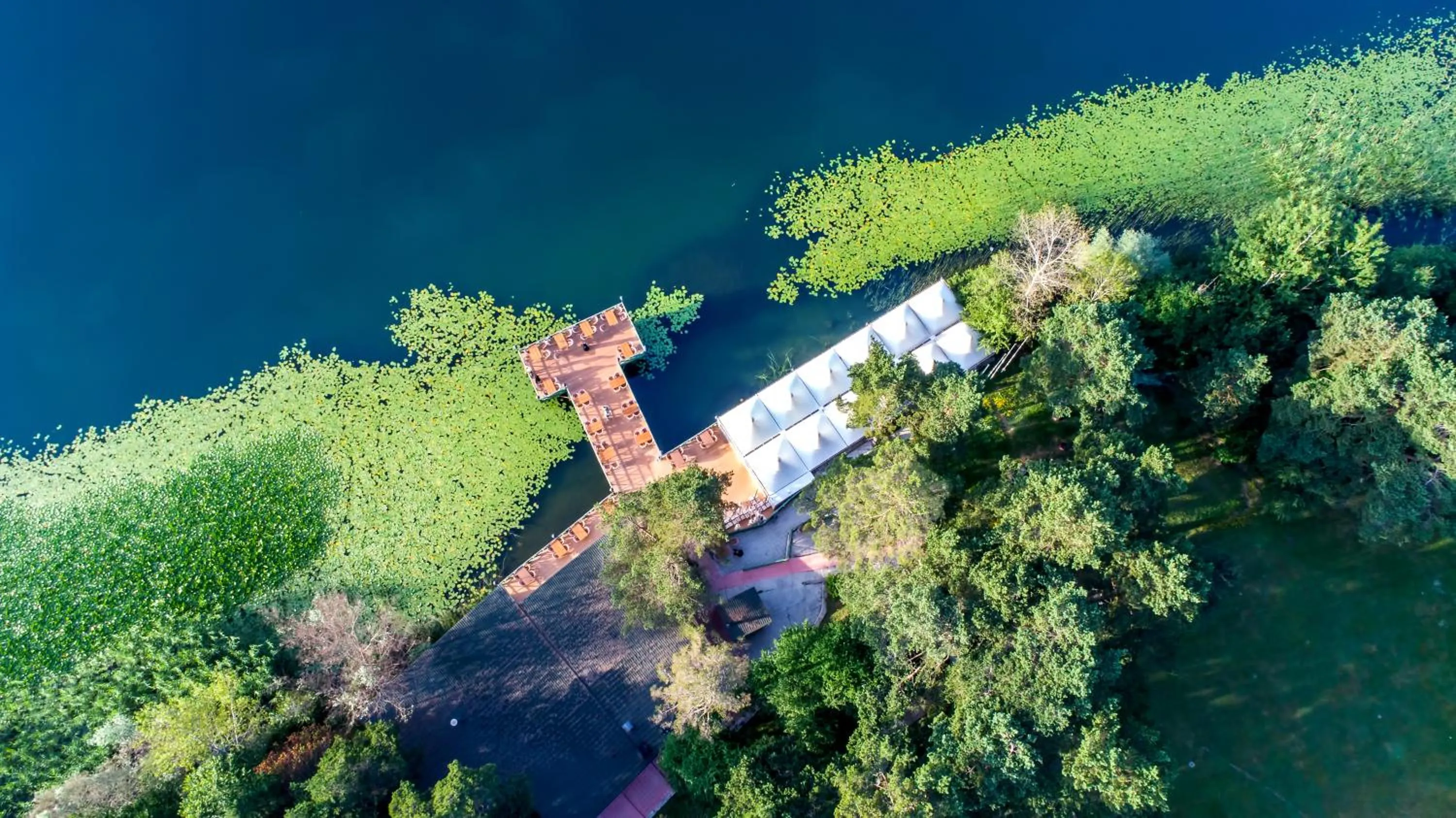 Bird's eye view in Buyuk Abant Hotel