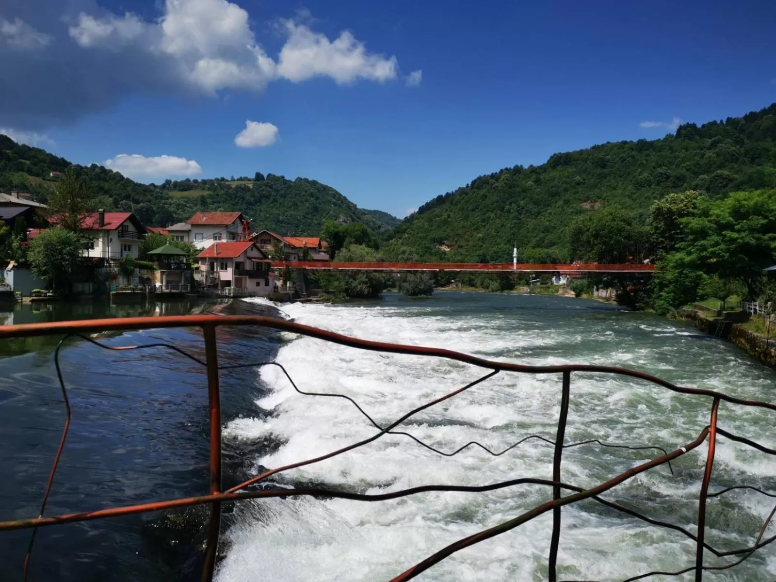 River view in Banja Luka šetalište