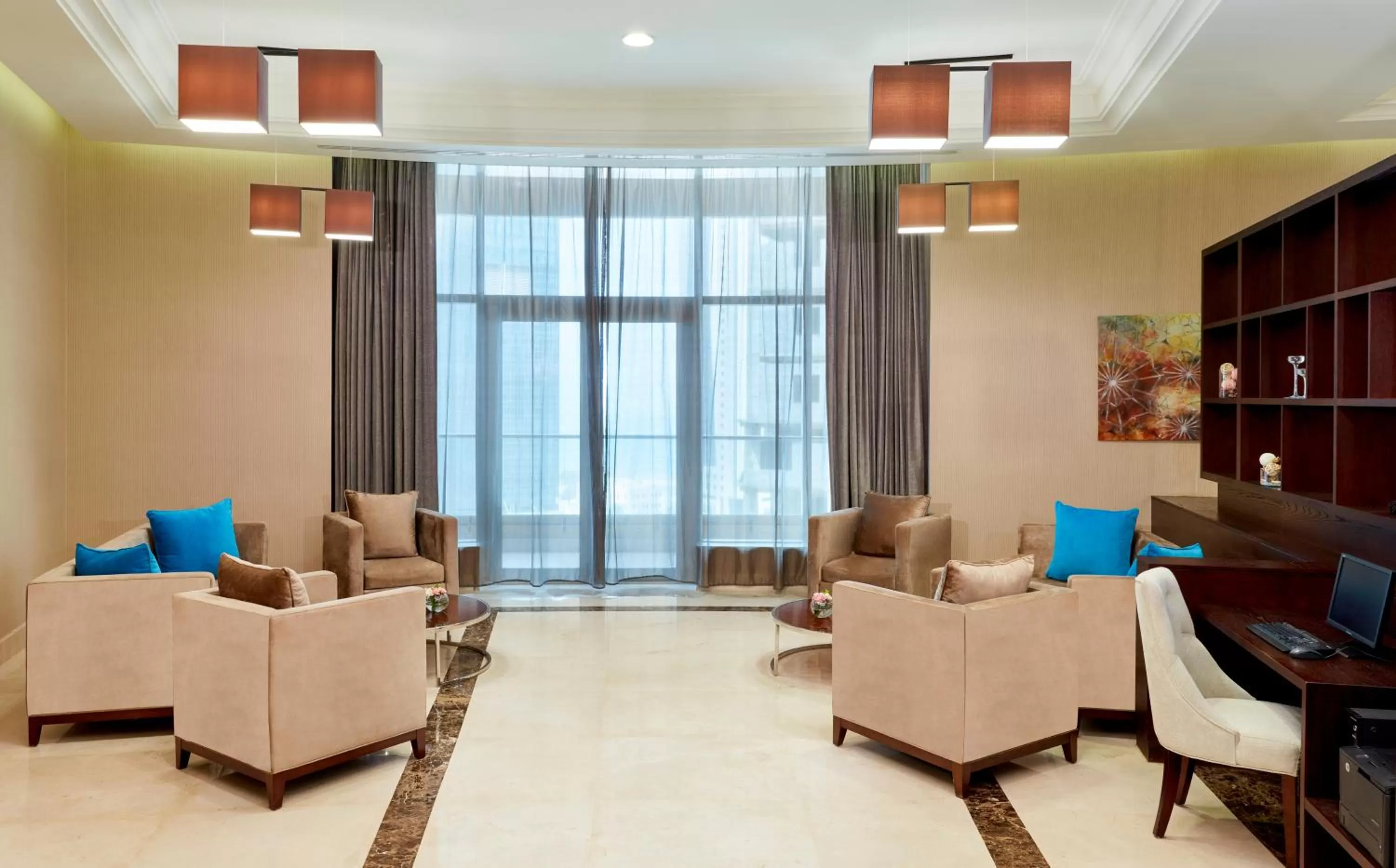 Lobby or reception in Best Plaza West Bay Hotel