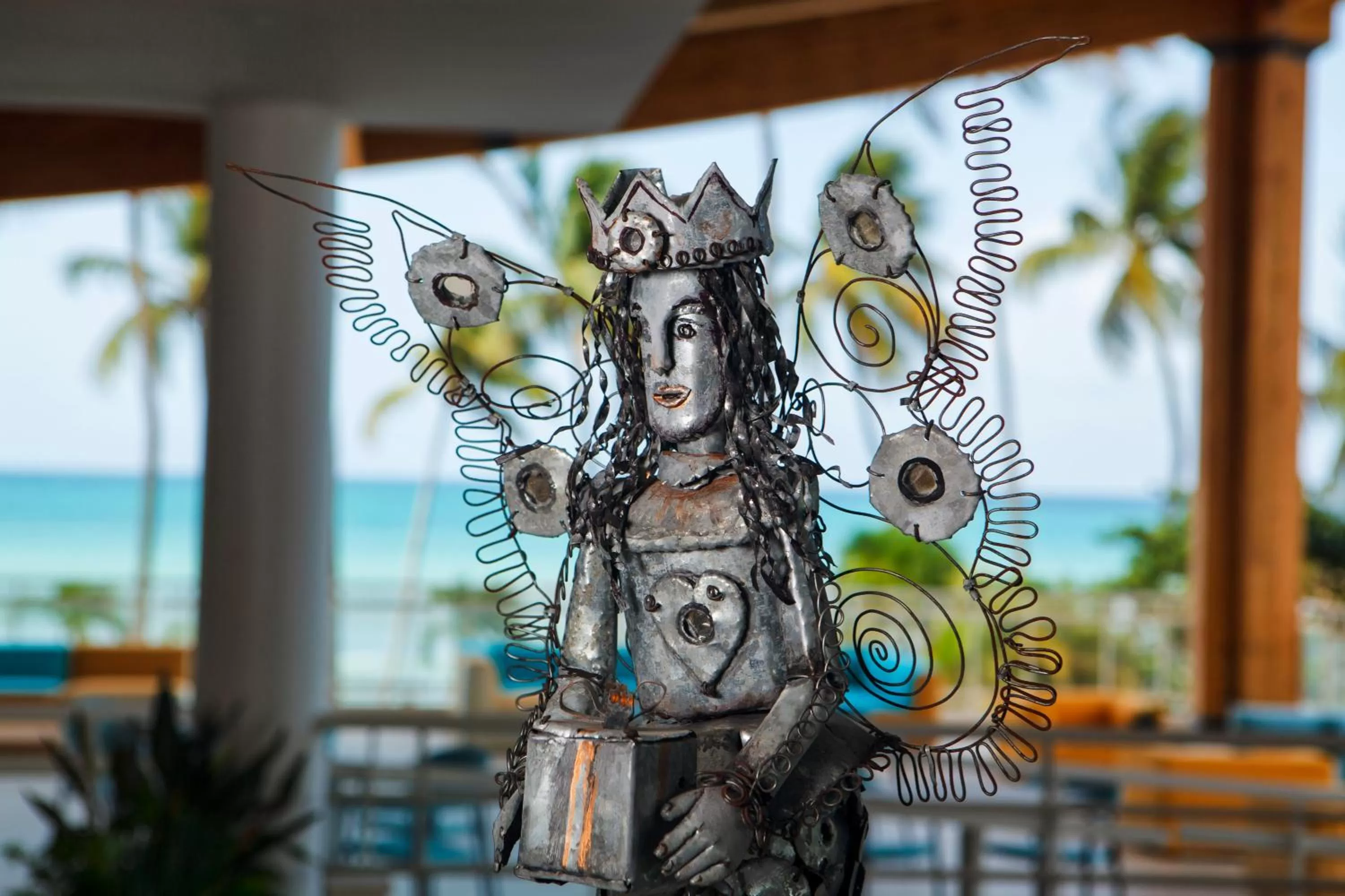 Decorative detail in Hotel Arawak Beach Resort