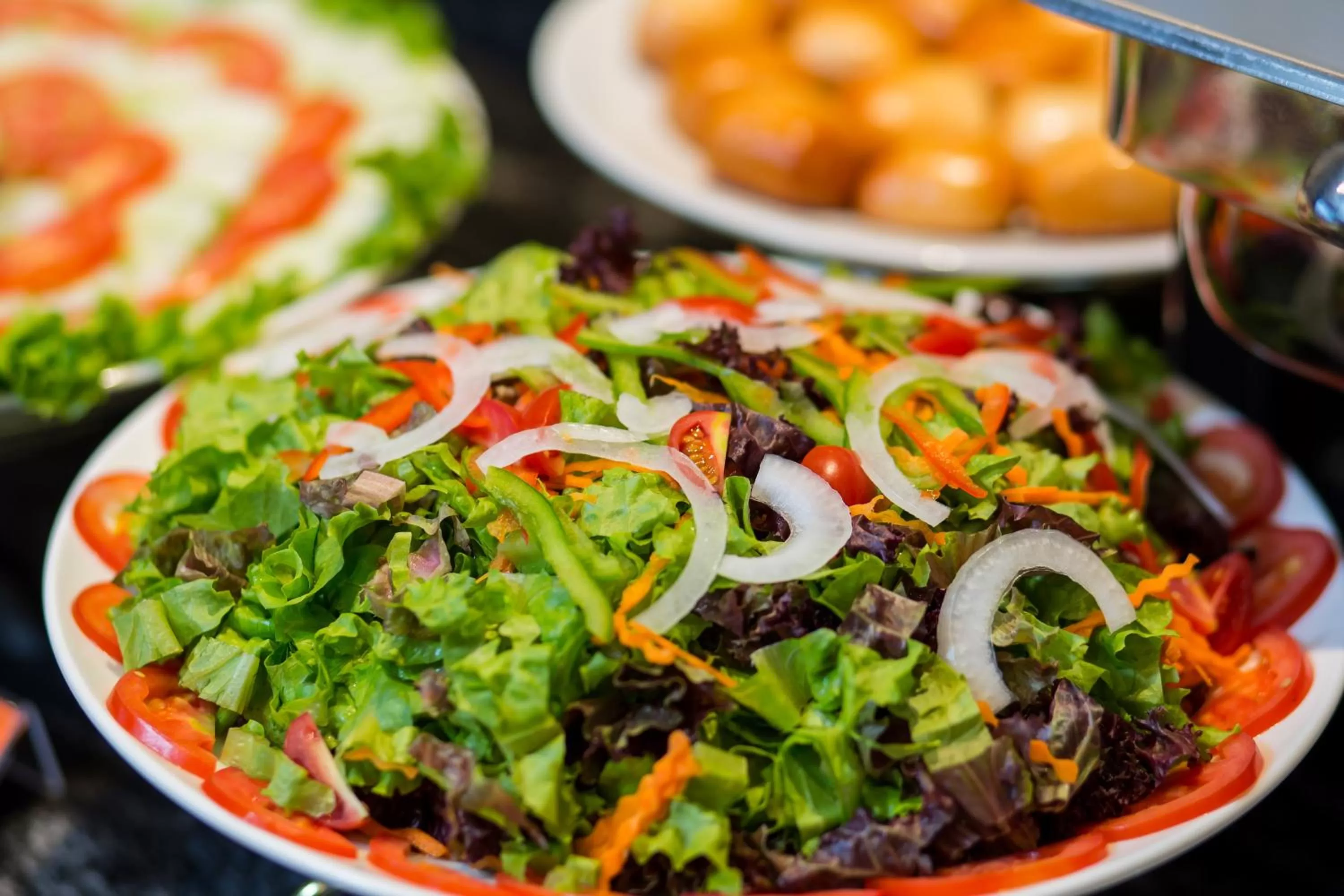 Buffet breakfast in Canary Hotel