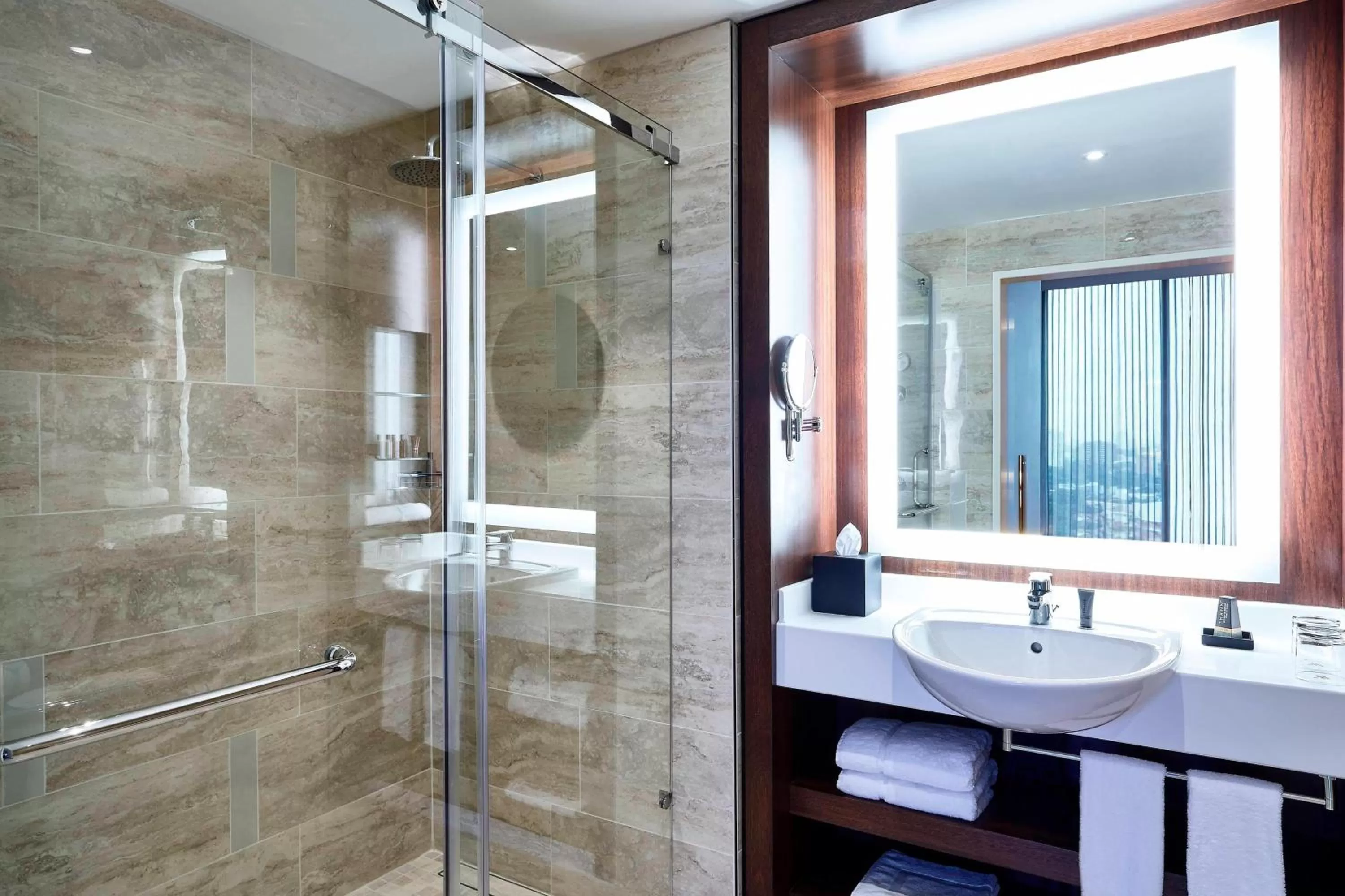 Bathroom in Marriott Santa Cruz de la Sierra Hotel