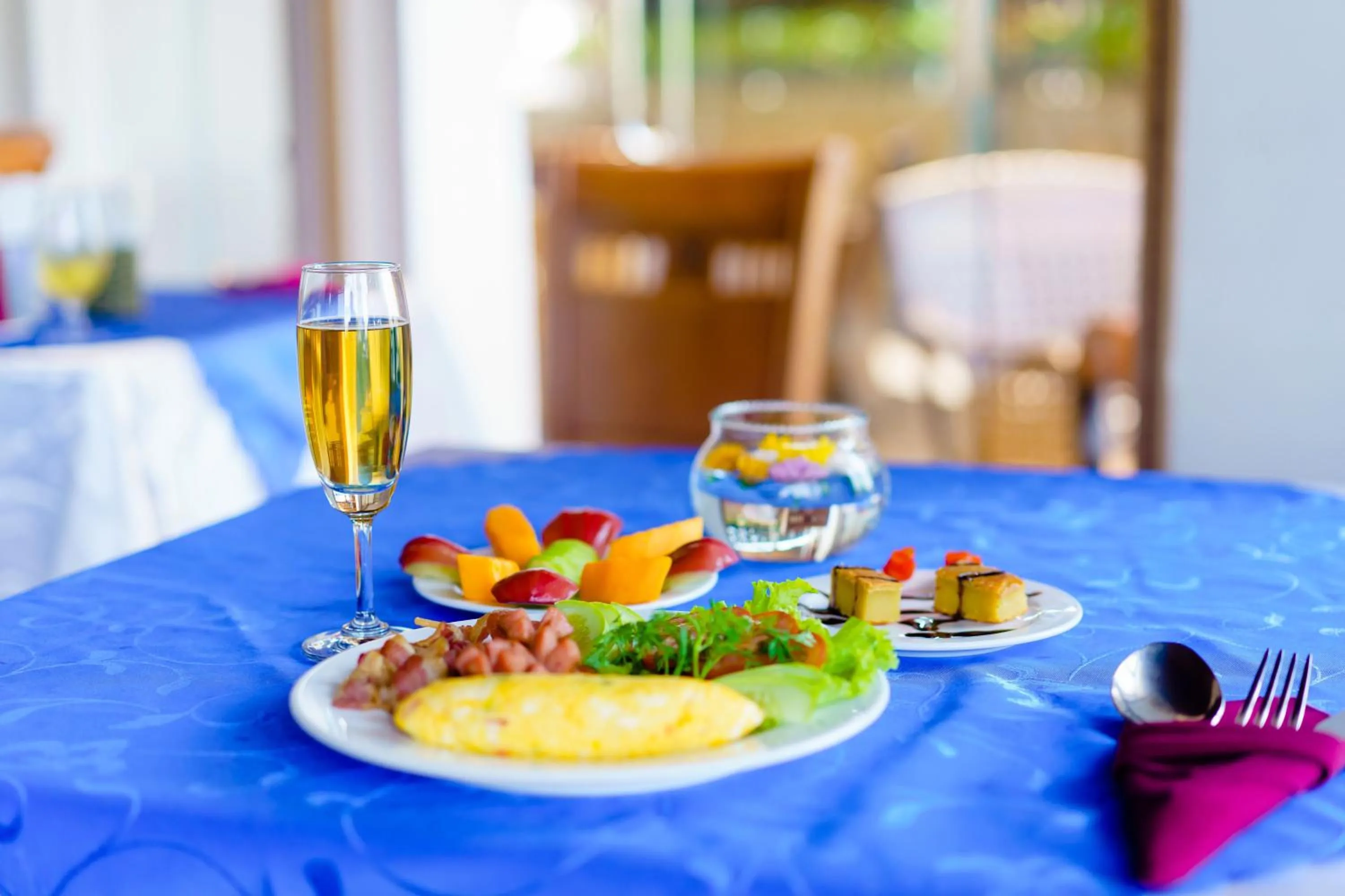 Breakfast in Lotus Saigon Hotel