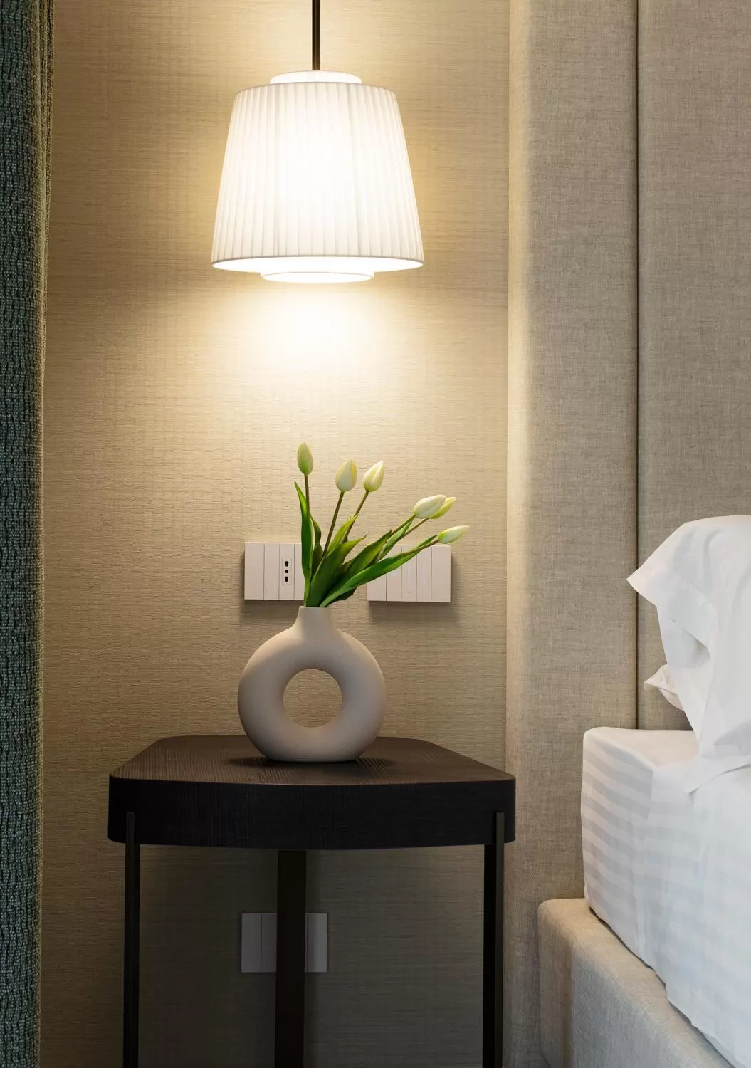 Decorative detail, Bed in Ceccarini 9 home suite home